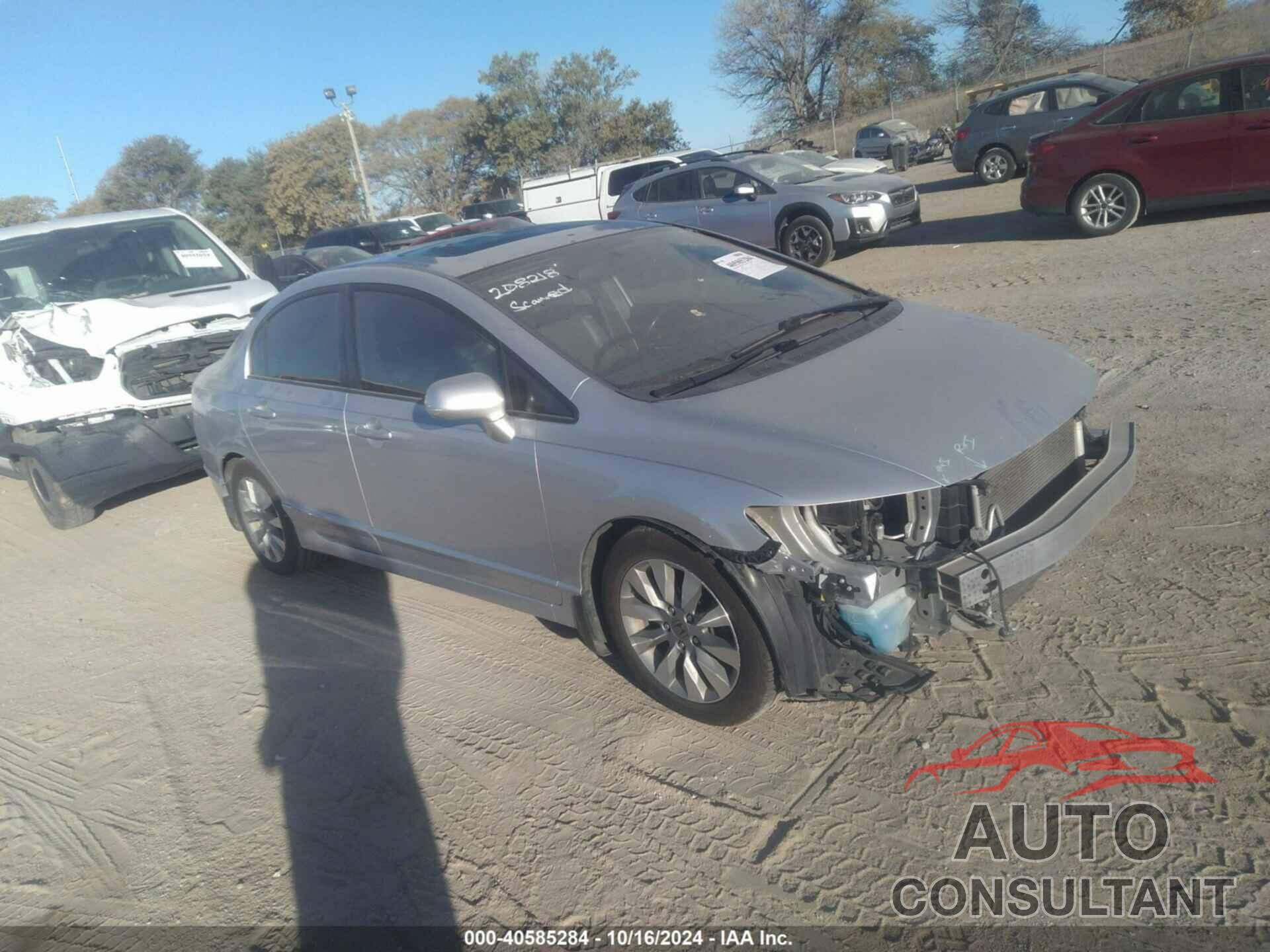 HONDA CIVIC 2011 - 2HGFA1F98BH519042
