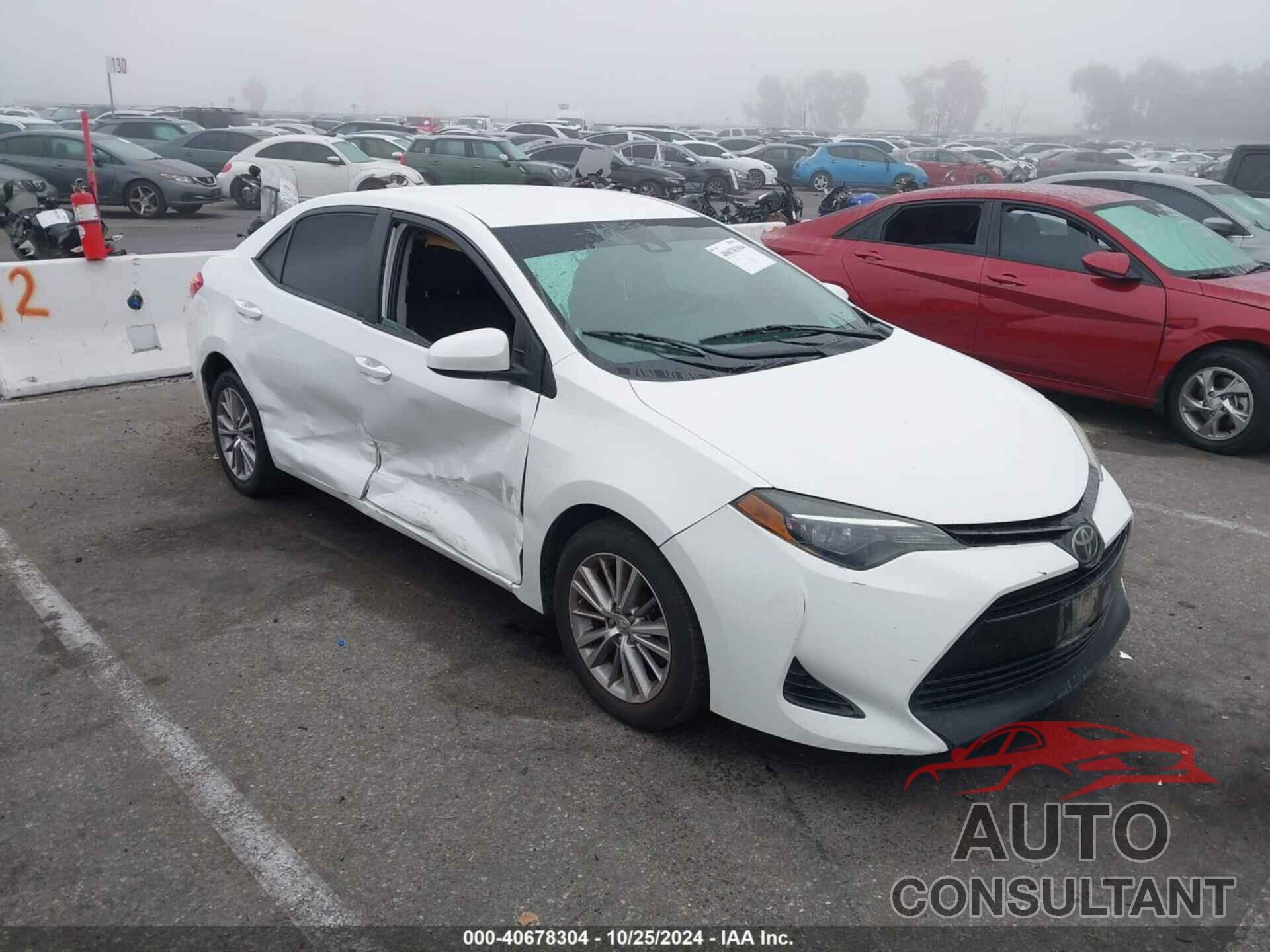 TOYOTA COROLLA 2018 - 2T1BURHE6JC004966