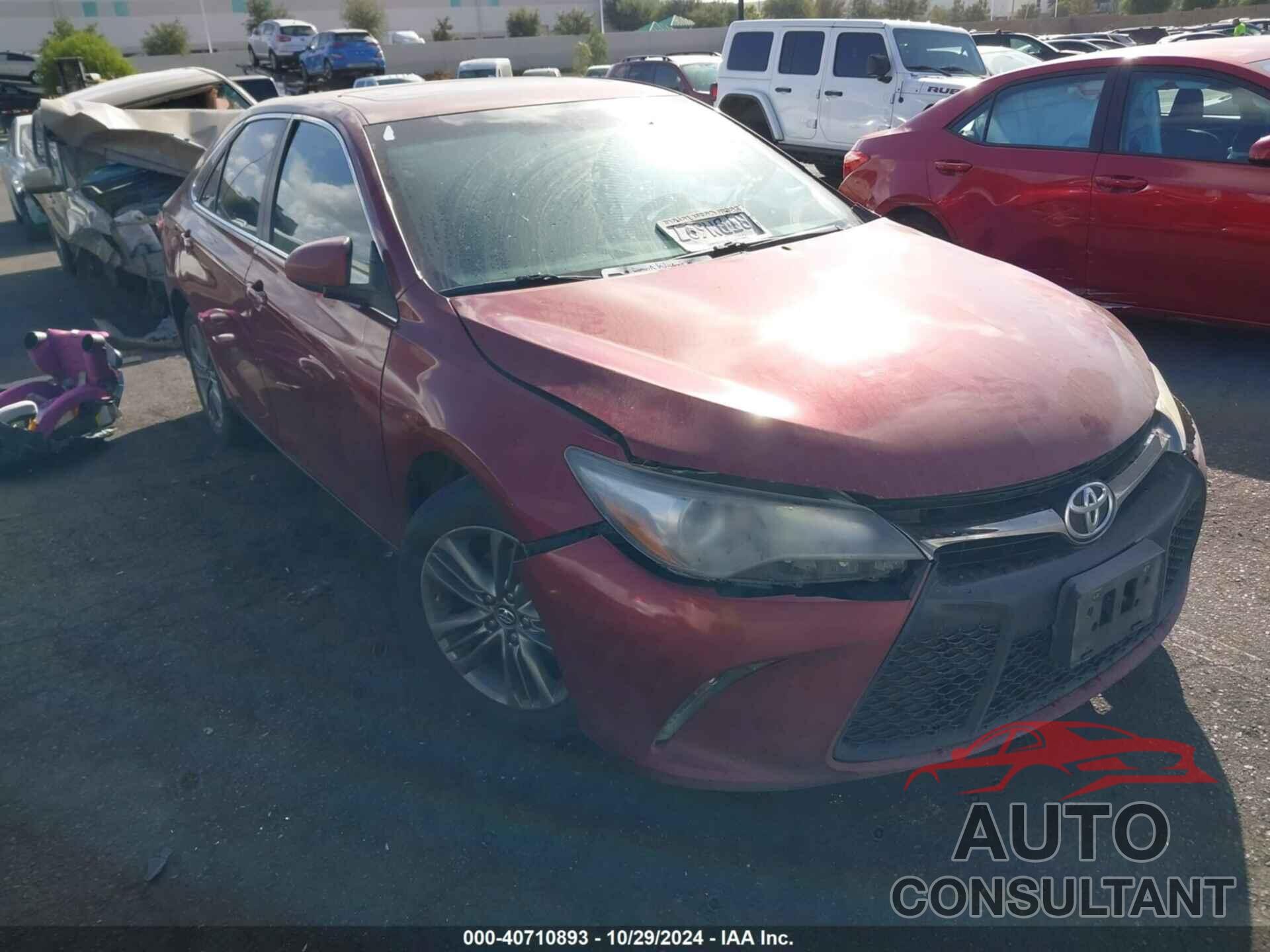 TOYOTA CAMRY 2017 - 4T1BF1FK0HU810959