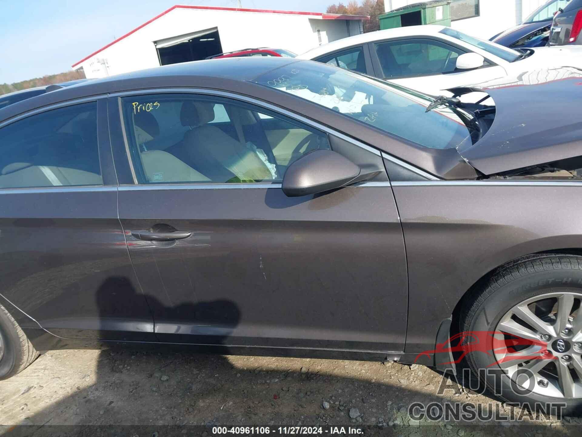 HYUNDAI SONATA 2016 - 5NPE24AF5GH300544