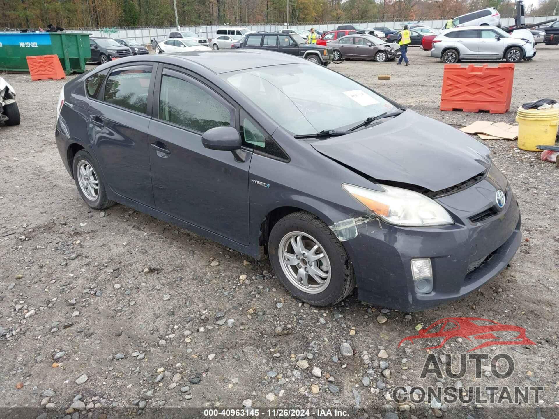 TOYOTA PRIUS 2010 - JTDKN3DU8A0009779