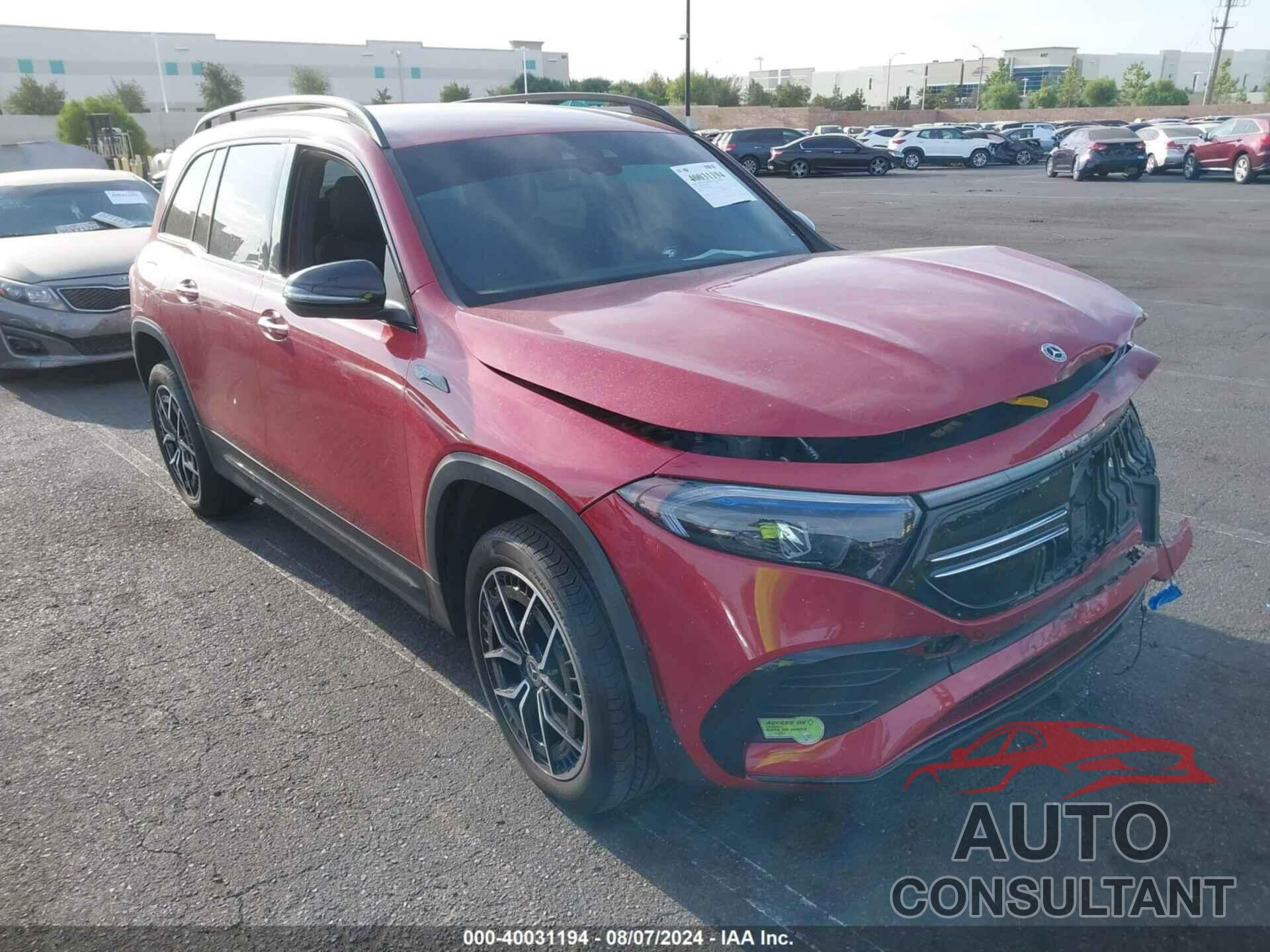 MERCEDES-BENZ EQB 250 SUV 2023 - W1N9M0CB0PN023504