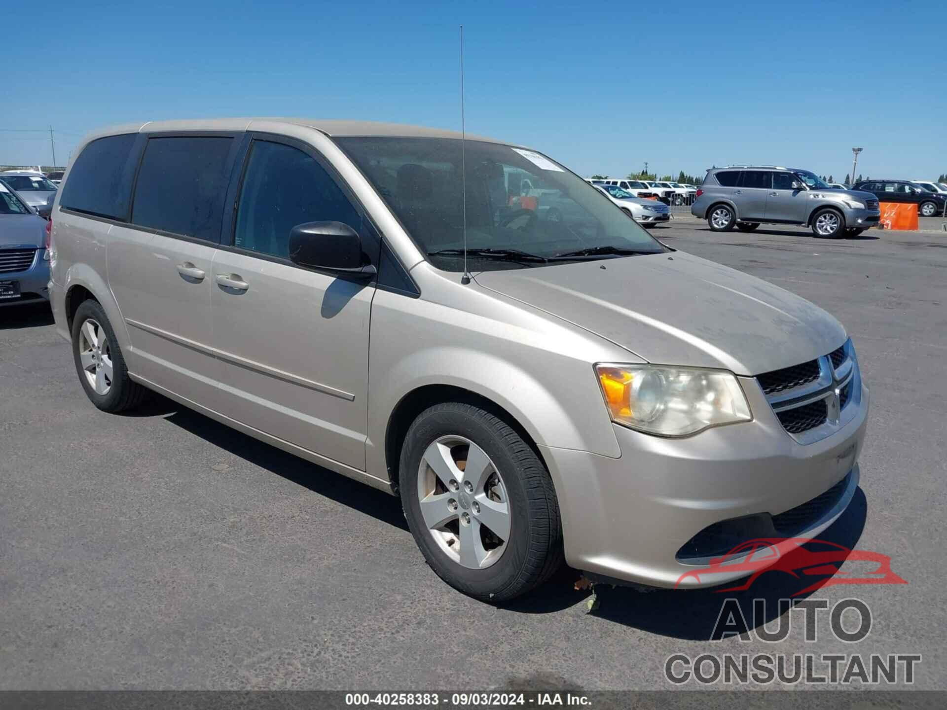 DODGE GRAND CARAVAN 2013 - 2C4RDGBG9DR532423