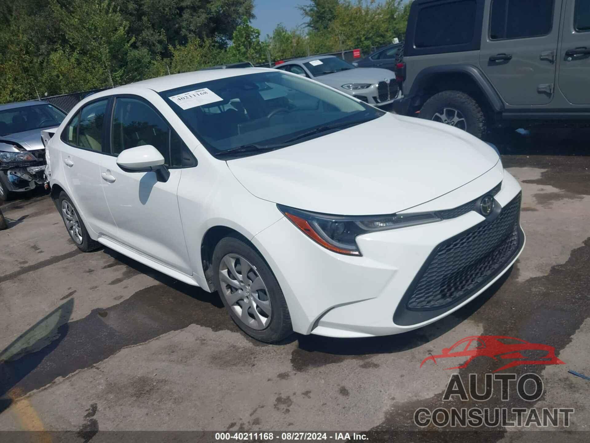 TOYOTA COROLLA 2021 - JTDEPMAE3MJ177810