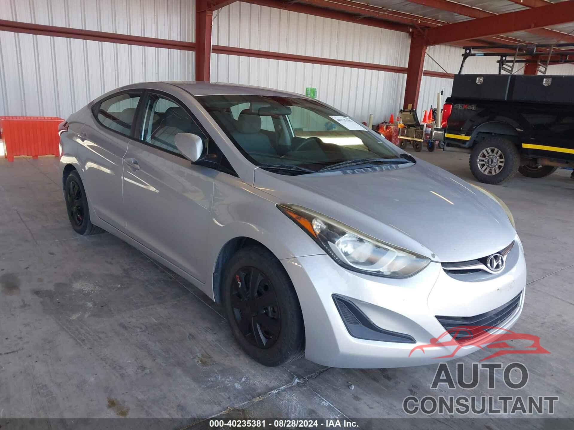 HYUNDAI ELANTRA 2016 - 5NPDH4AE0GH718107