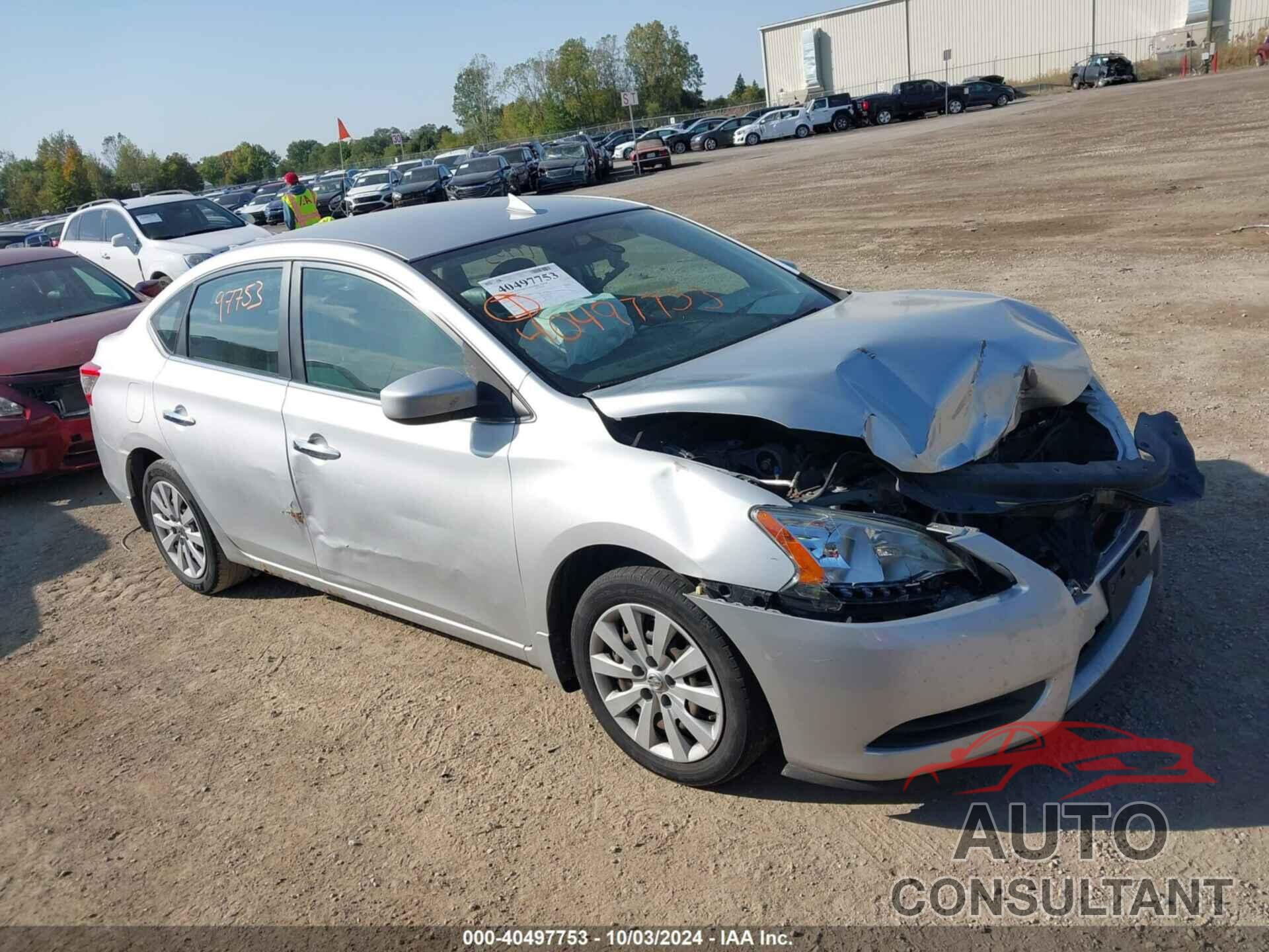 NISSAN SENTRA 2013 - 3N1AB7AP7DL615319