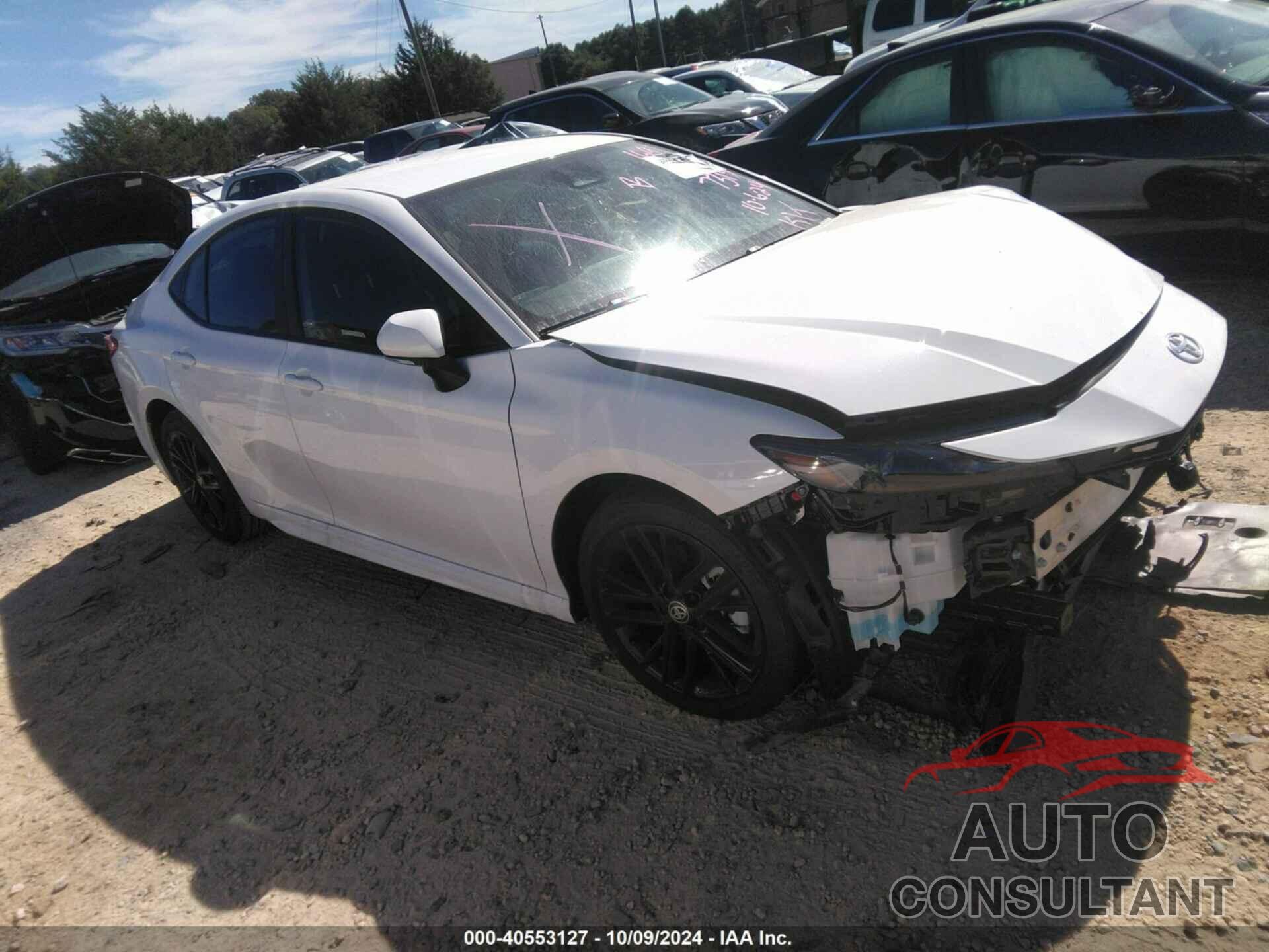TOYOTA CAMRY 2025 - 4T1DAACKXSU027313