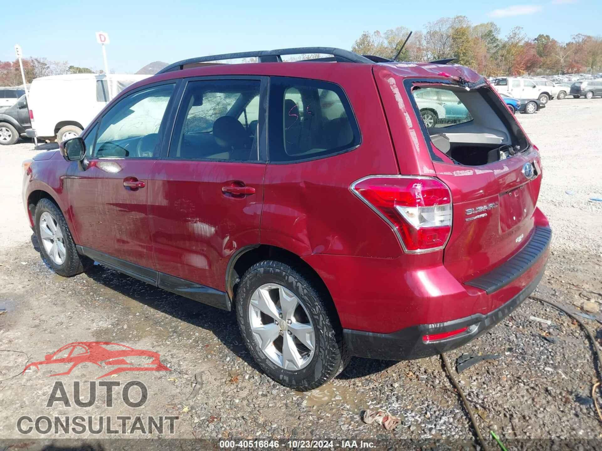 SUBARU FORESTER 2015 - JF2SJADC0FH407814