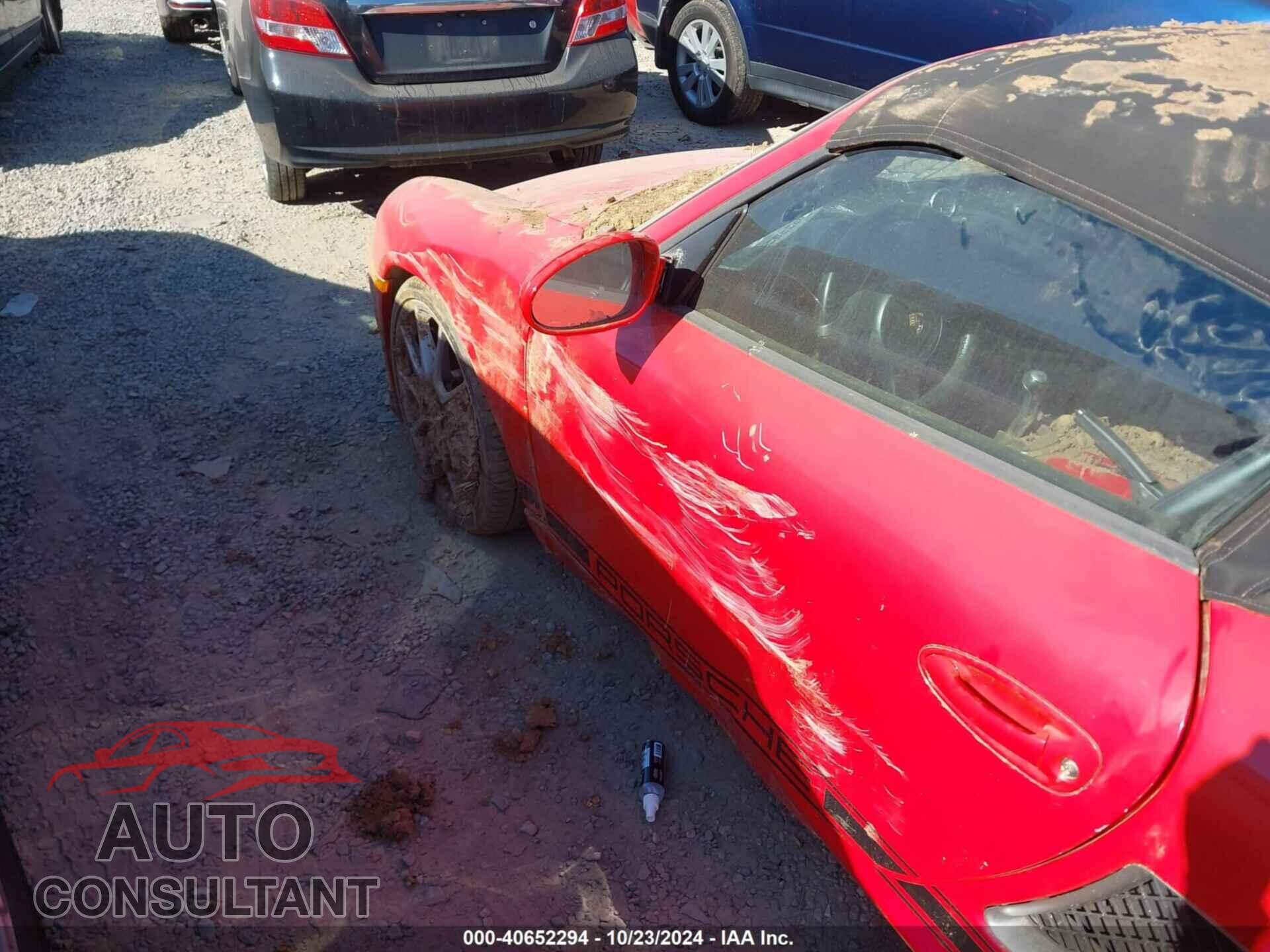 PORSCHE BOXSTER 2011 - WP0CB2A88BS745223