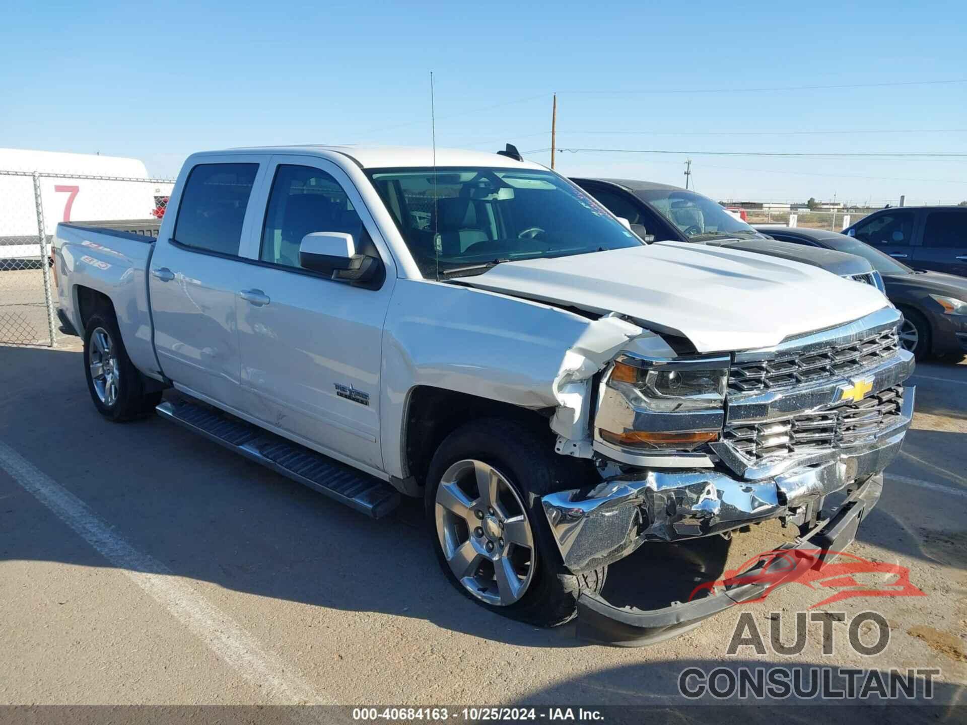 CHEVROLET SILVERADO 1500 2017 - 3GCPCREC1HG441527