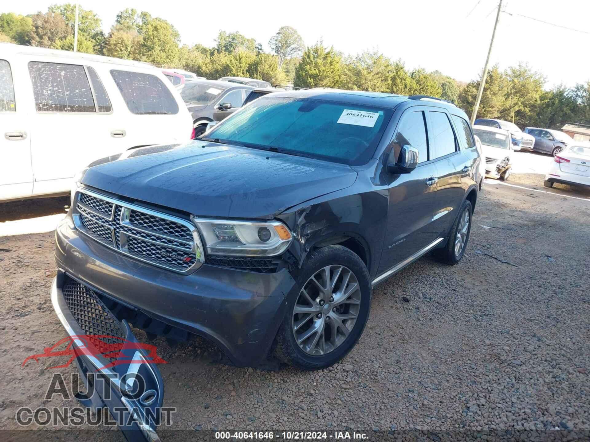 DODGE DURANGO 2015 - 1C4RDHEG8FC842298