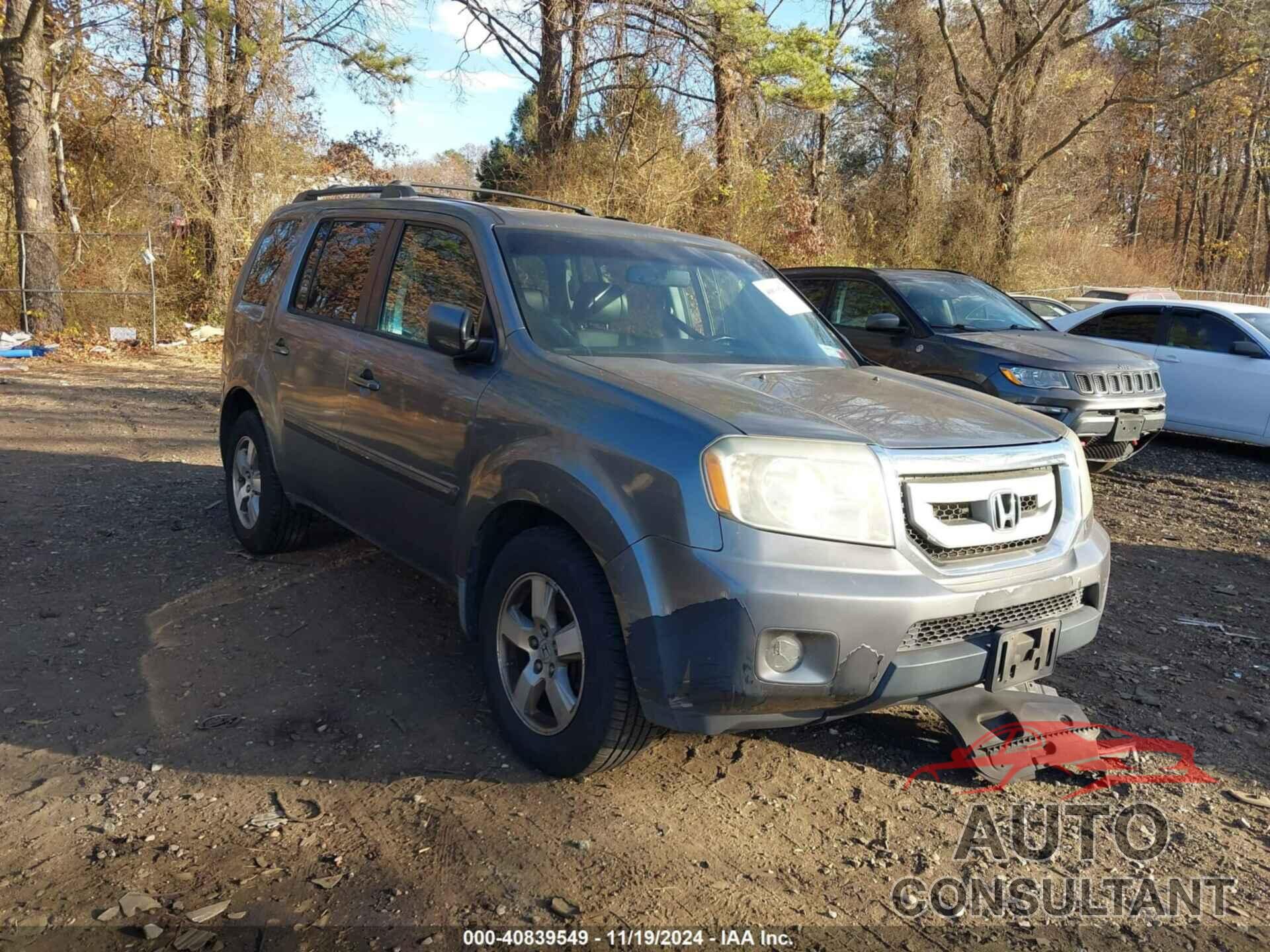 HONDA PILOT 2009 - 5FNYF48509B034270