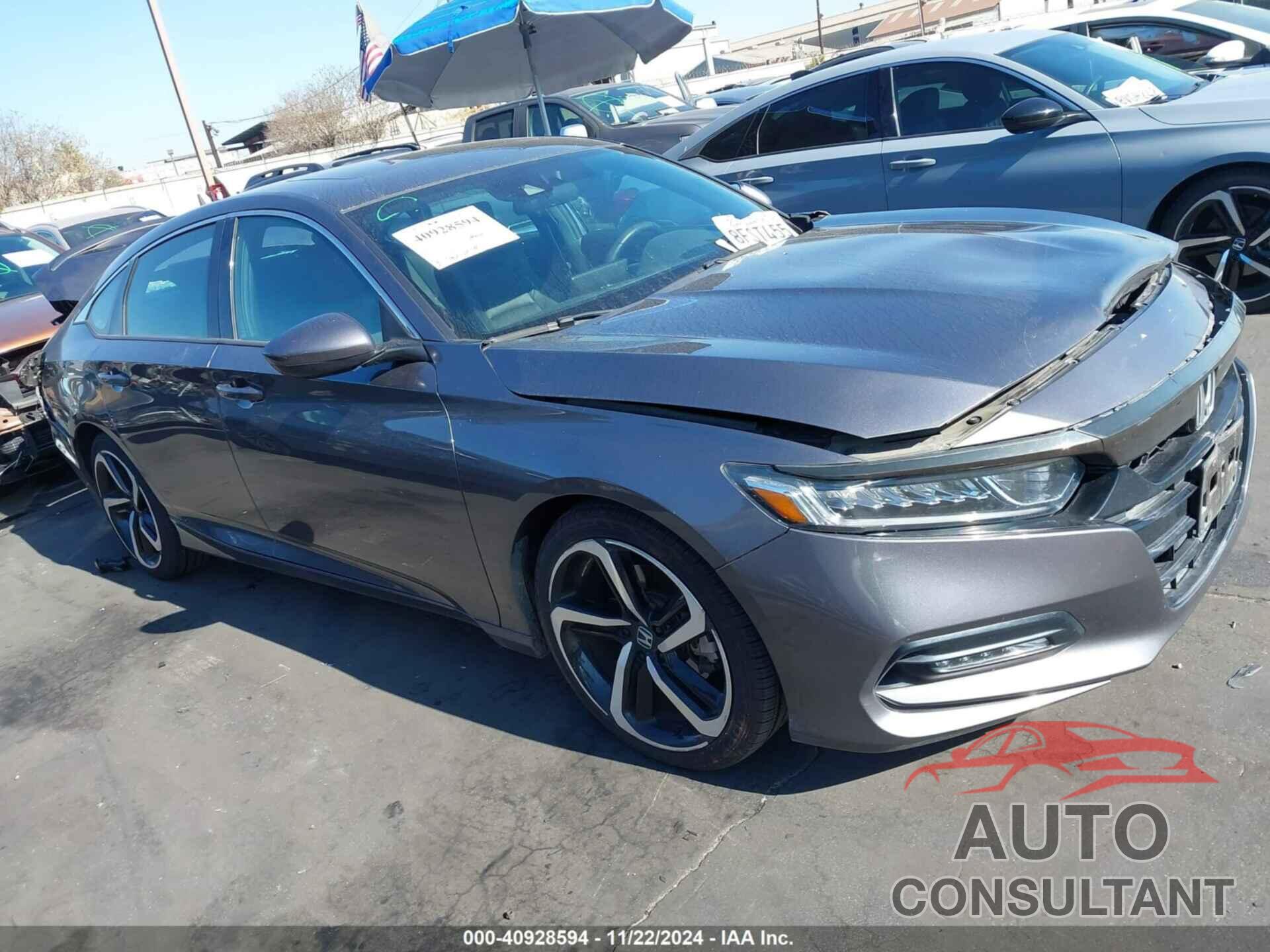 HONDA ACCORD 2018 - 1HGCV2F33JA050366