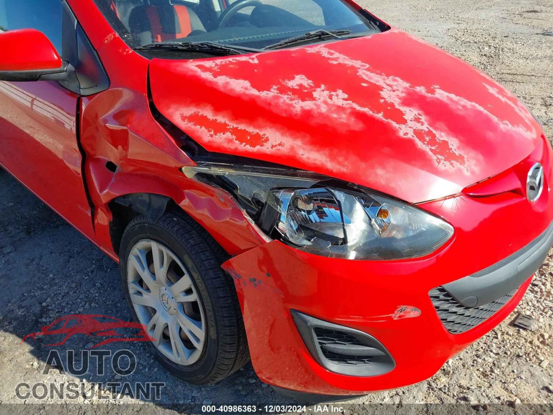MAZDA MAZDA2 2011 - JM1DE1HY4B0126366
