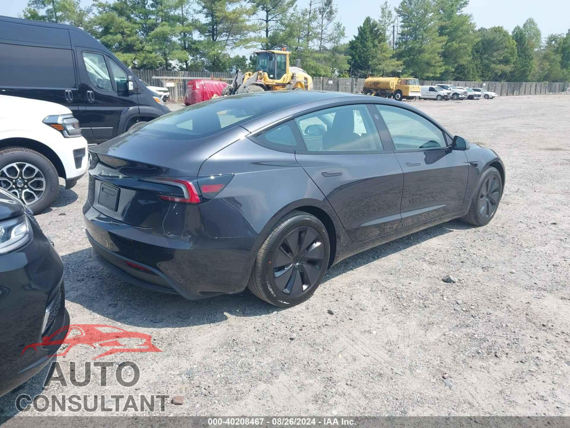TESLA MODEL 3 2024 - 5YJ3E1EA8RF827488