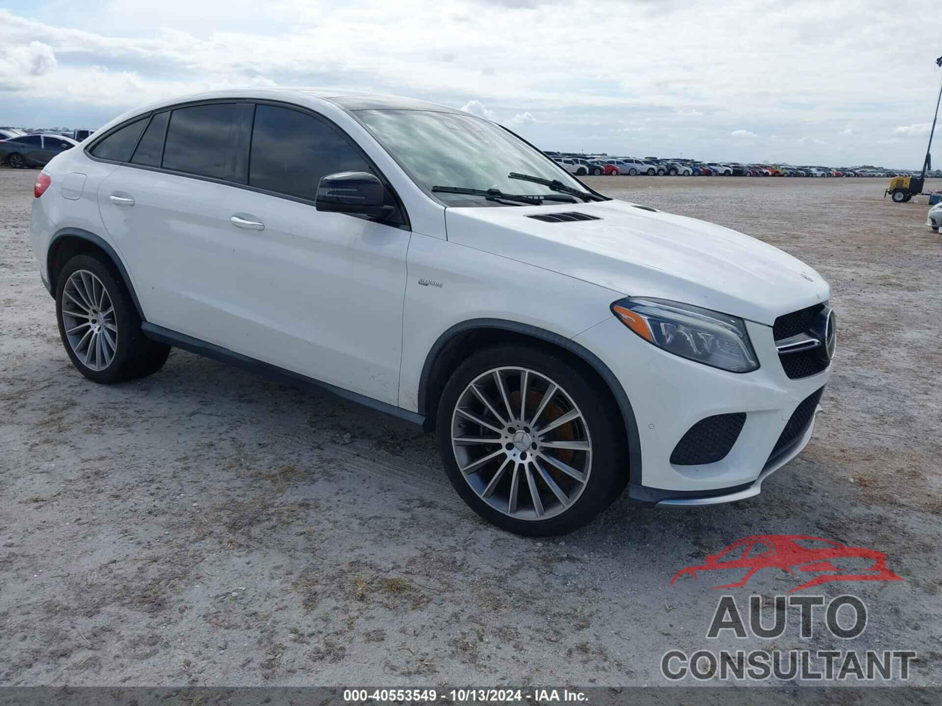 MERCEDES-BENZ AMG GLE 43 COUPE 2018 - 4JGED6EBXJA095293