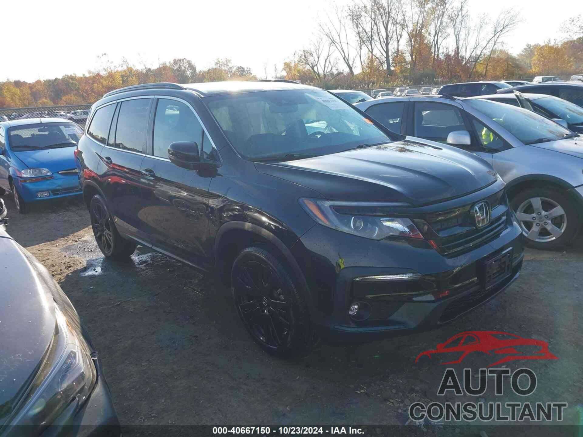 HONDA PILOT 2022 - 5FNYF6H24NB066571