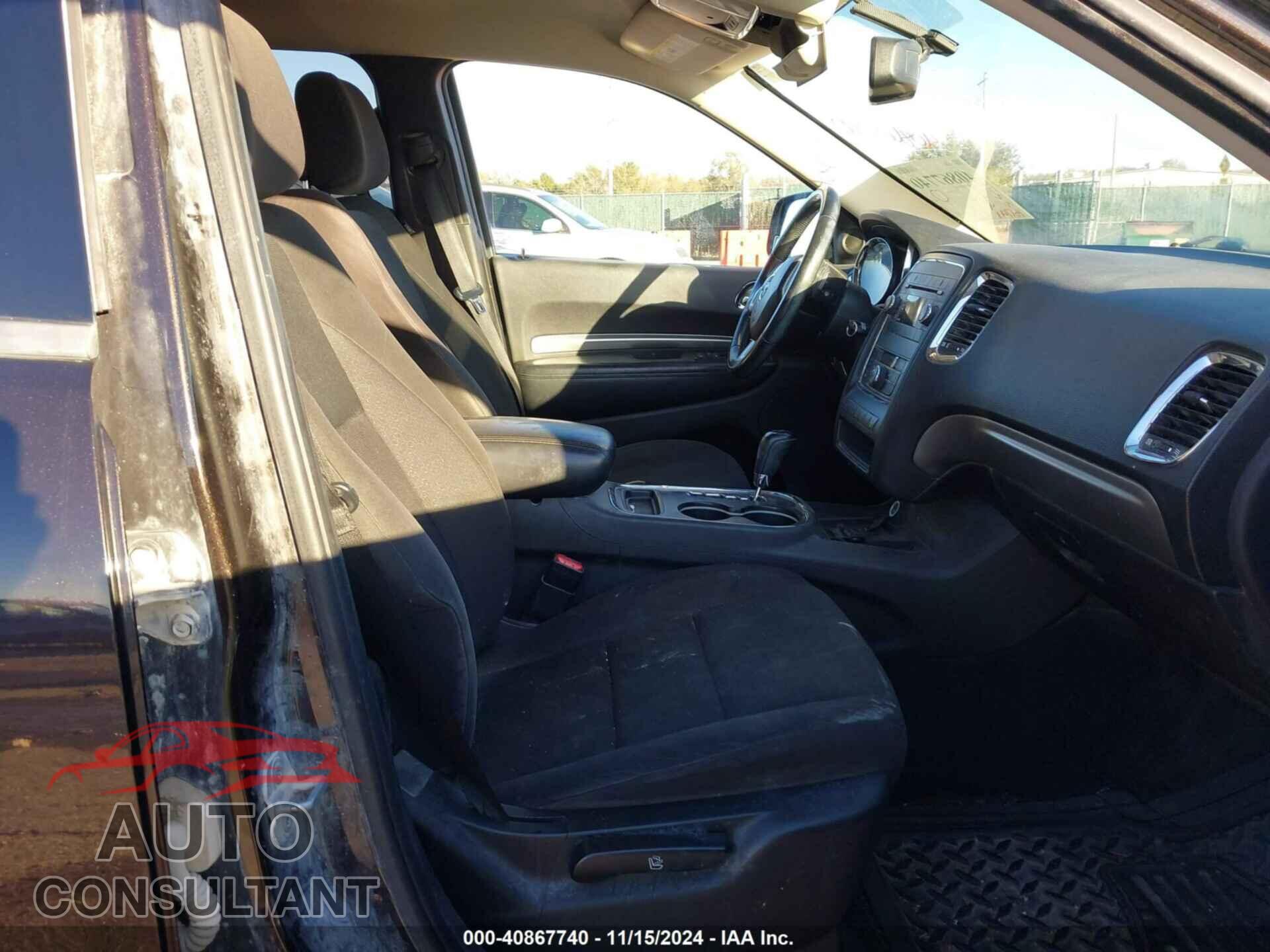 DODGE DURANGO 2012 - 1C4RDJAG6CC196929