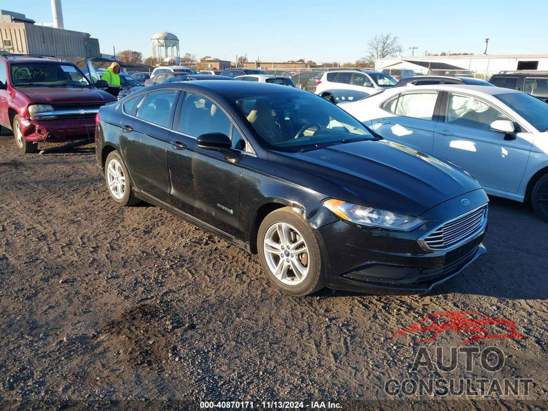 FORD FUSION HYBRID 2018 - 3FA6P0LU2JR132494