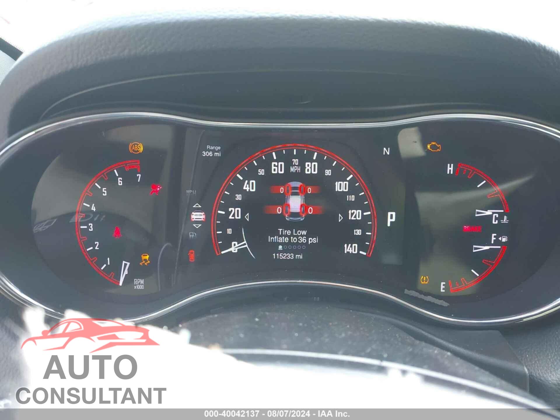 DODGE DURANGO 2015 - 1C4RDJDG5FC105990