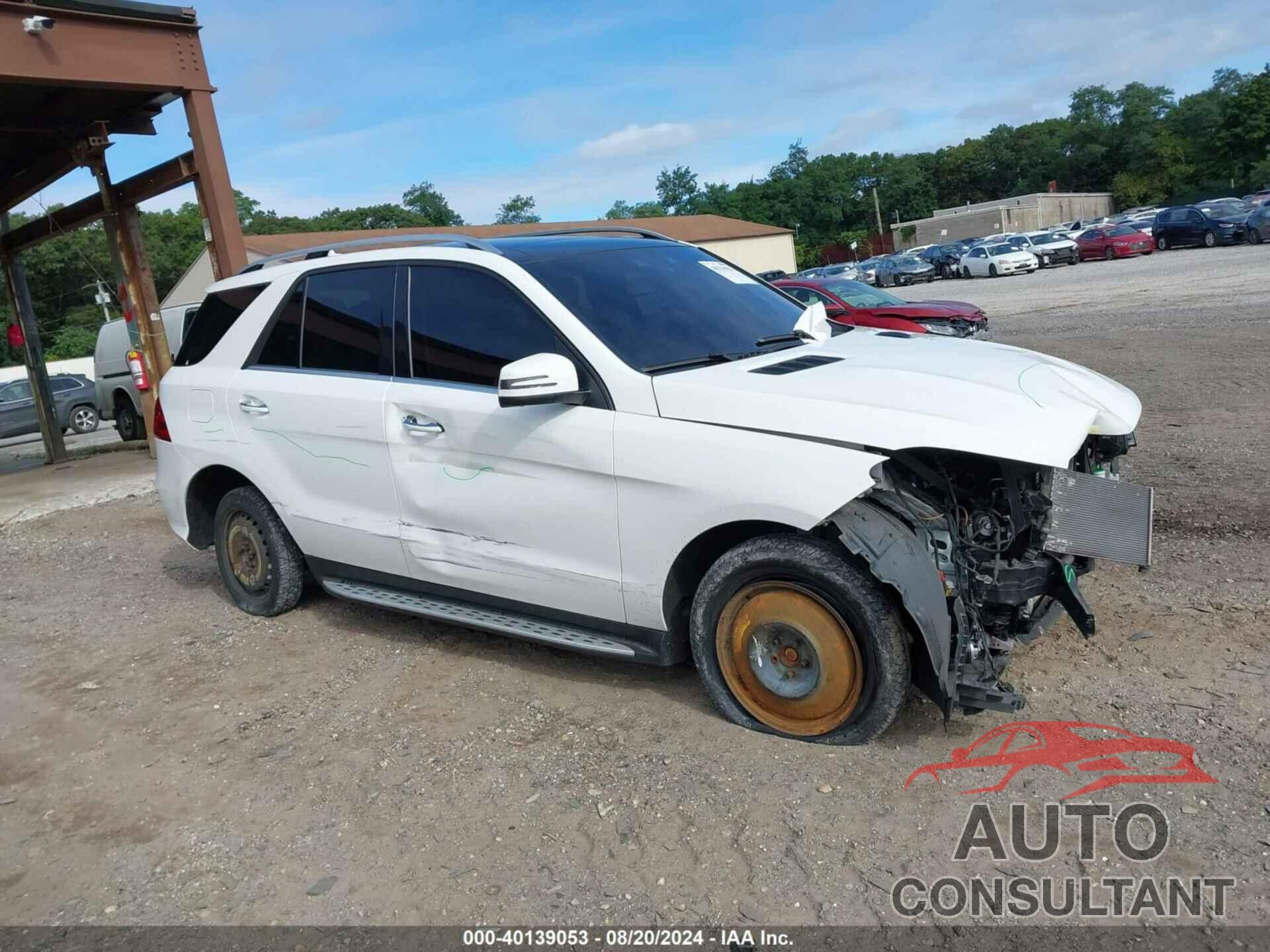 MERCEDES-BENZ GLE 400 2017 - 4JGDA5GB2HA893115