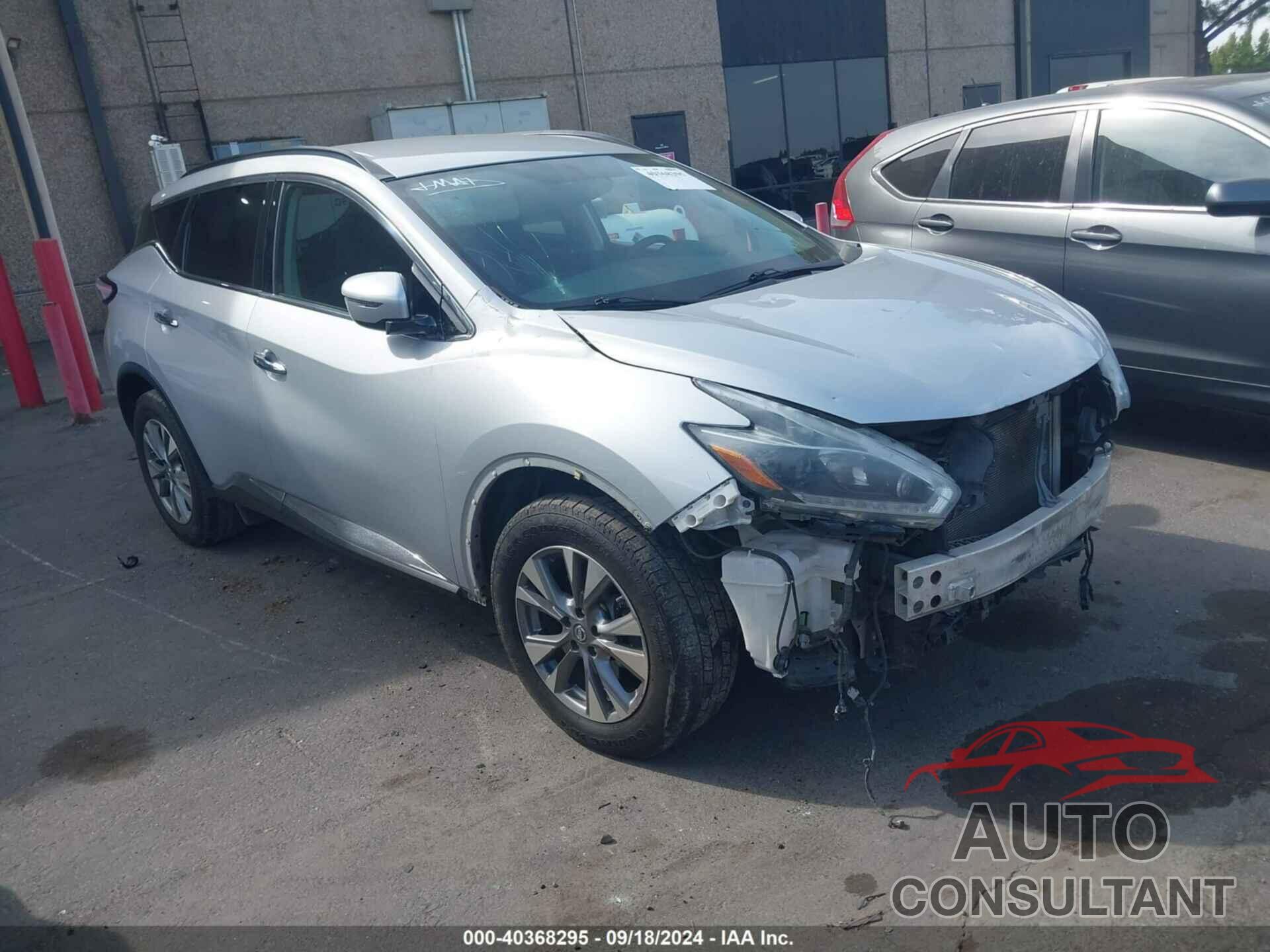 NISSAN MURANO 2018 - 5N1AZ2MH2JN104981