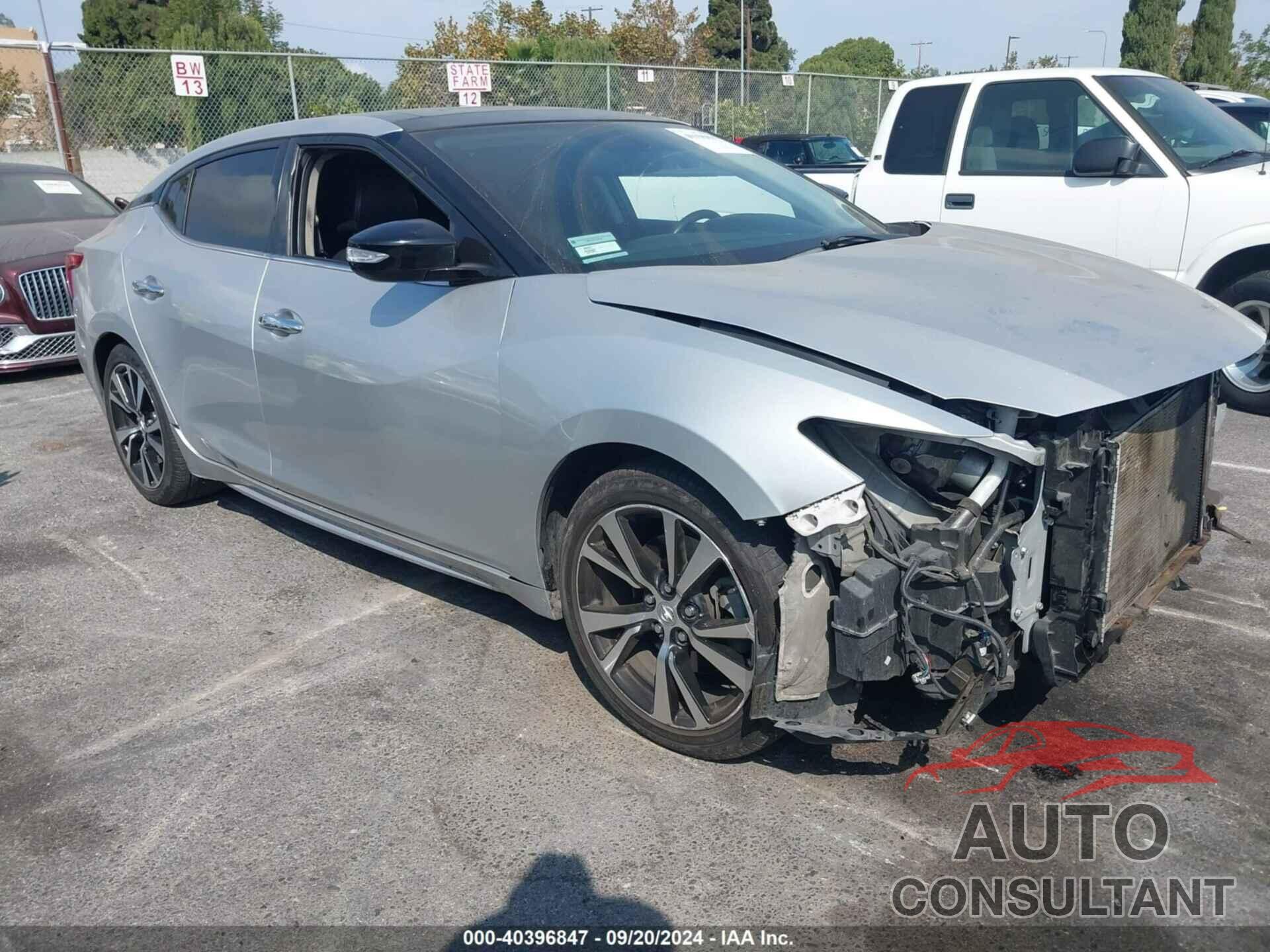 NISSAN MAXIMA 2018 - 1N4AA6AP0JC387395