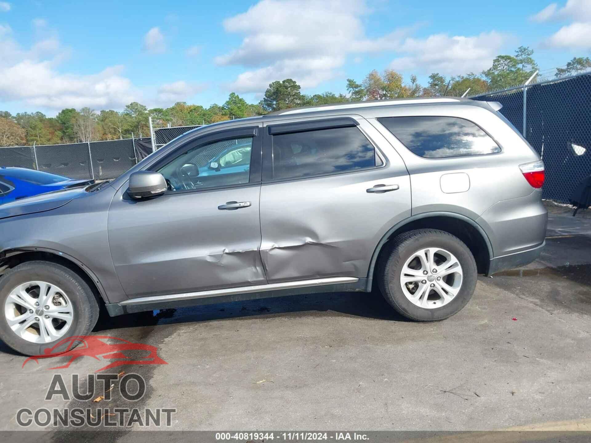 DODGE DURANGO 2012 - 1C4RDHDG5CC328552