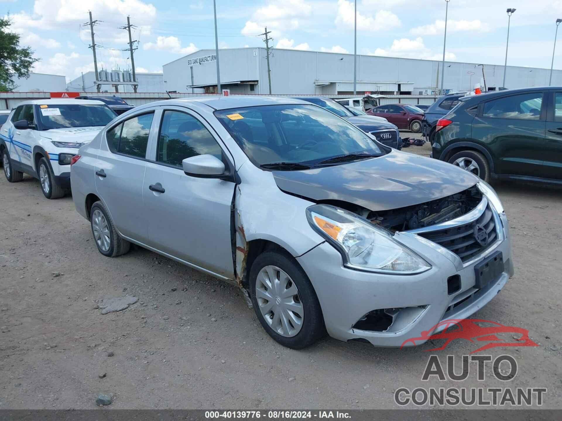 NISSAN VERSA 2016 - 3N1CN7AP9GL830186