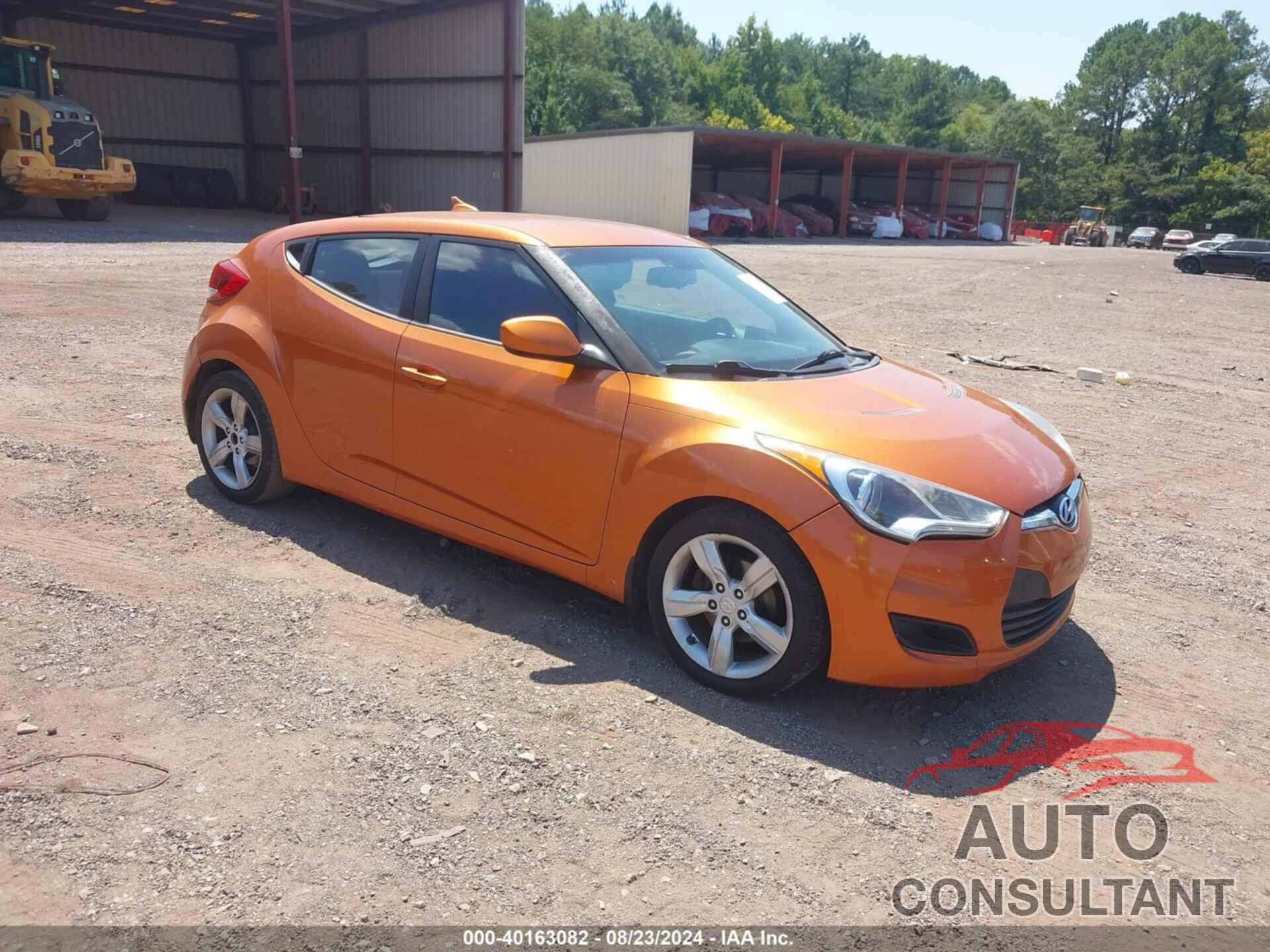 HYUNDAI VELOSTER 2012 - KMHTC6ADXCU042841