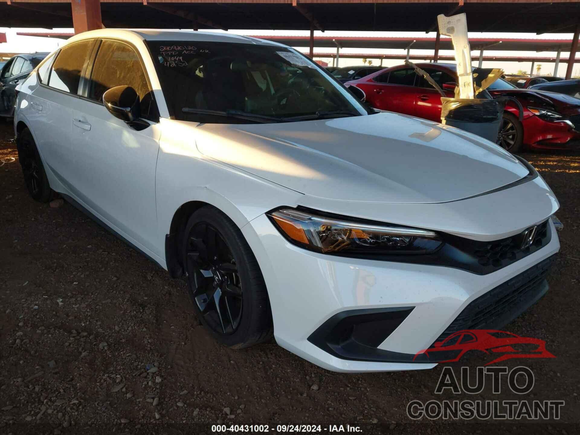 HONDA CIVIC 2022 - 19XFL2H8XNE014252