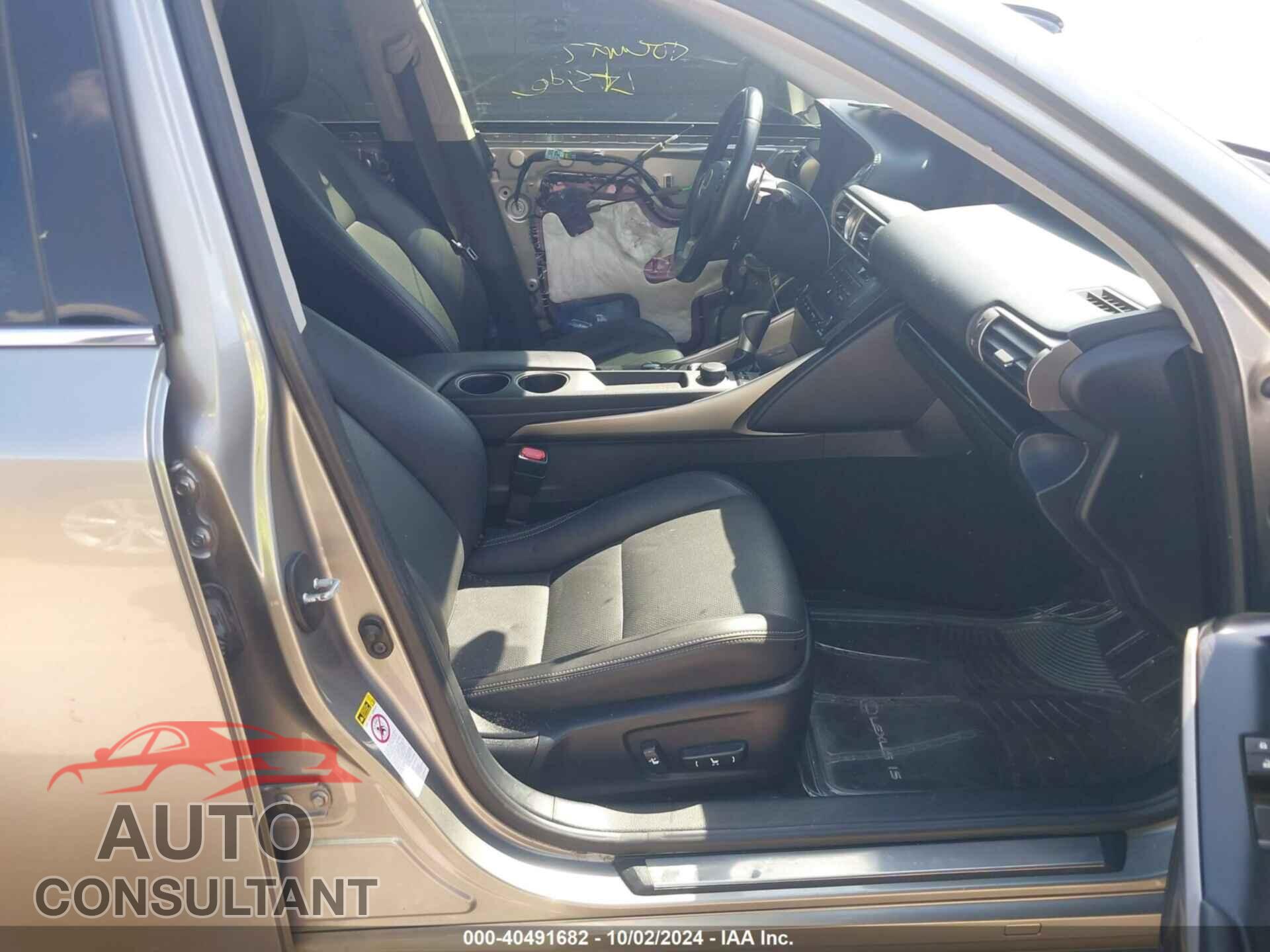 LEXUS IS 250 2014 - JTHBF1D23E5014136