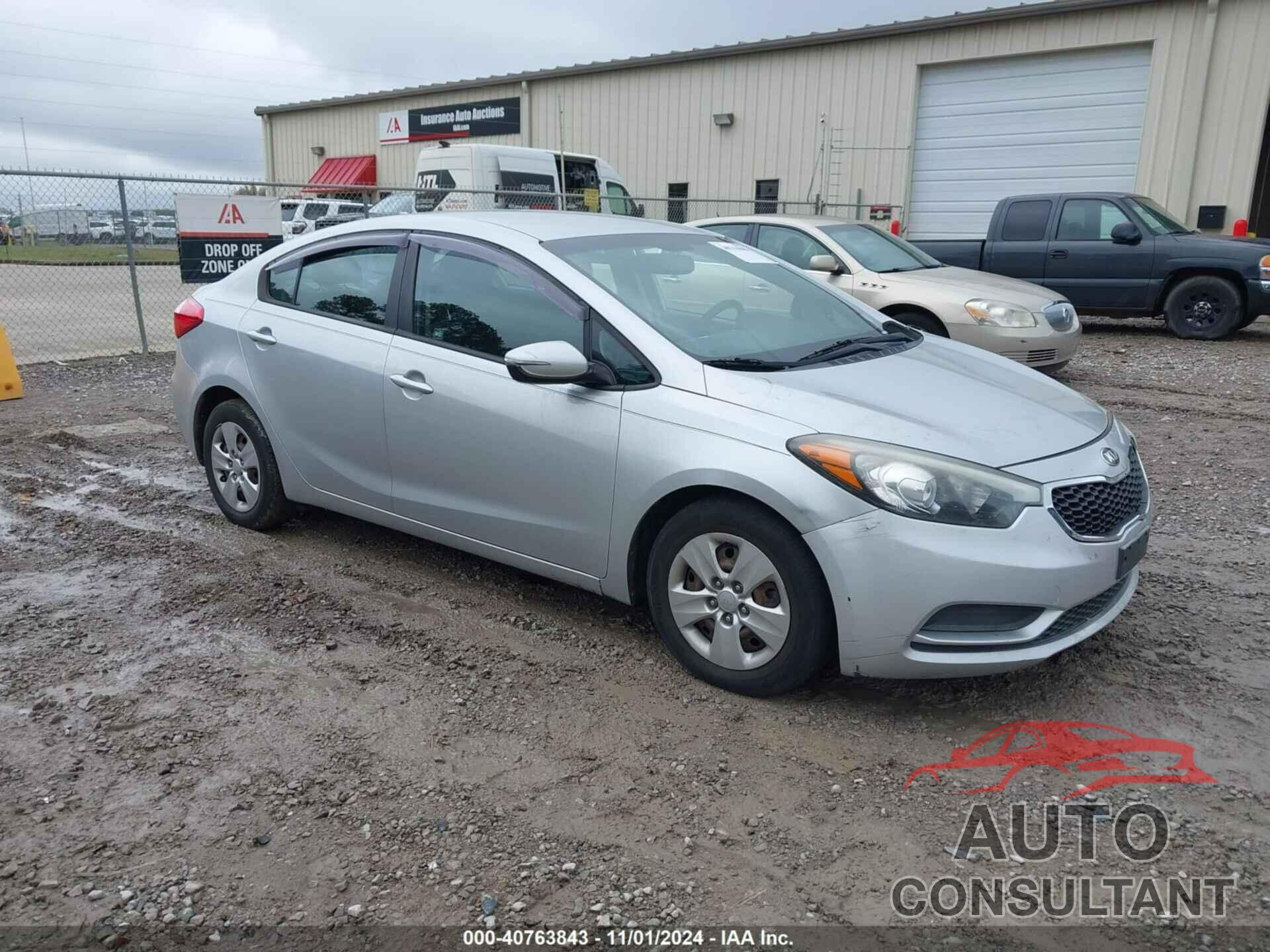 KIA FORTE 2015 - KNAFX4A67F5404101