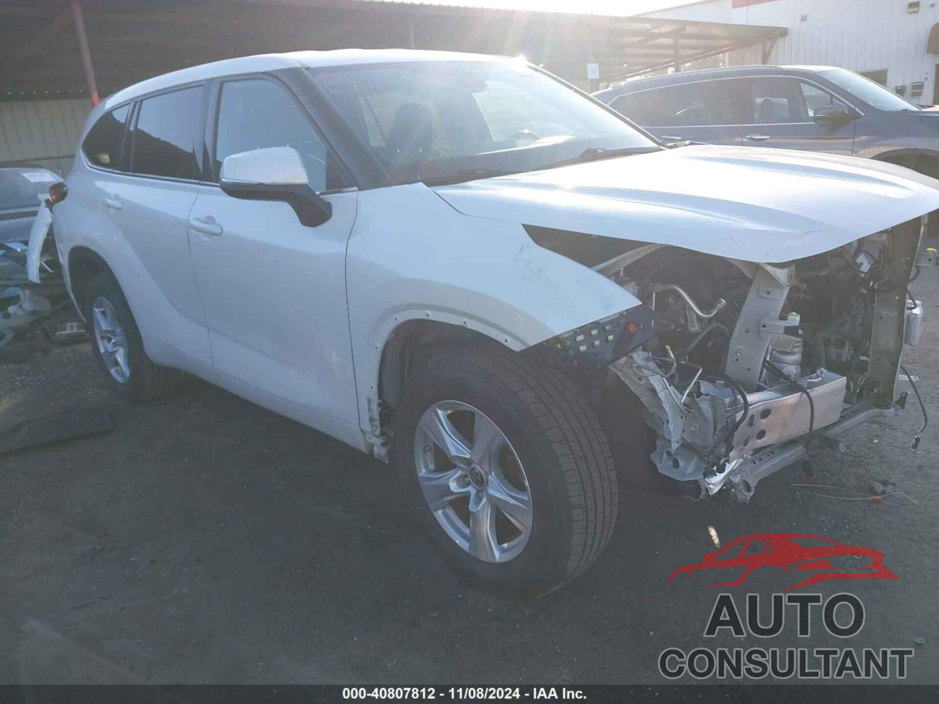 TOYOTA HIGHLANDER 2020 - 5TDZZRAH3LS508163