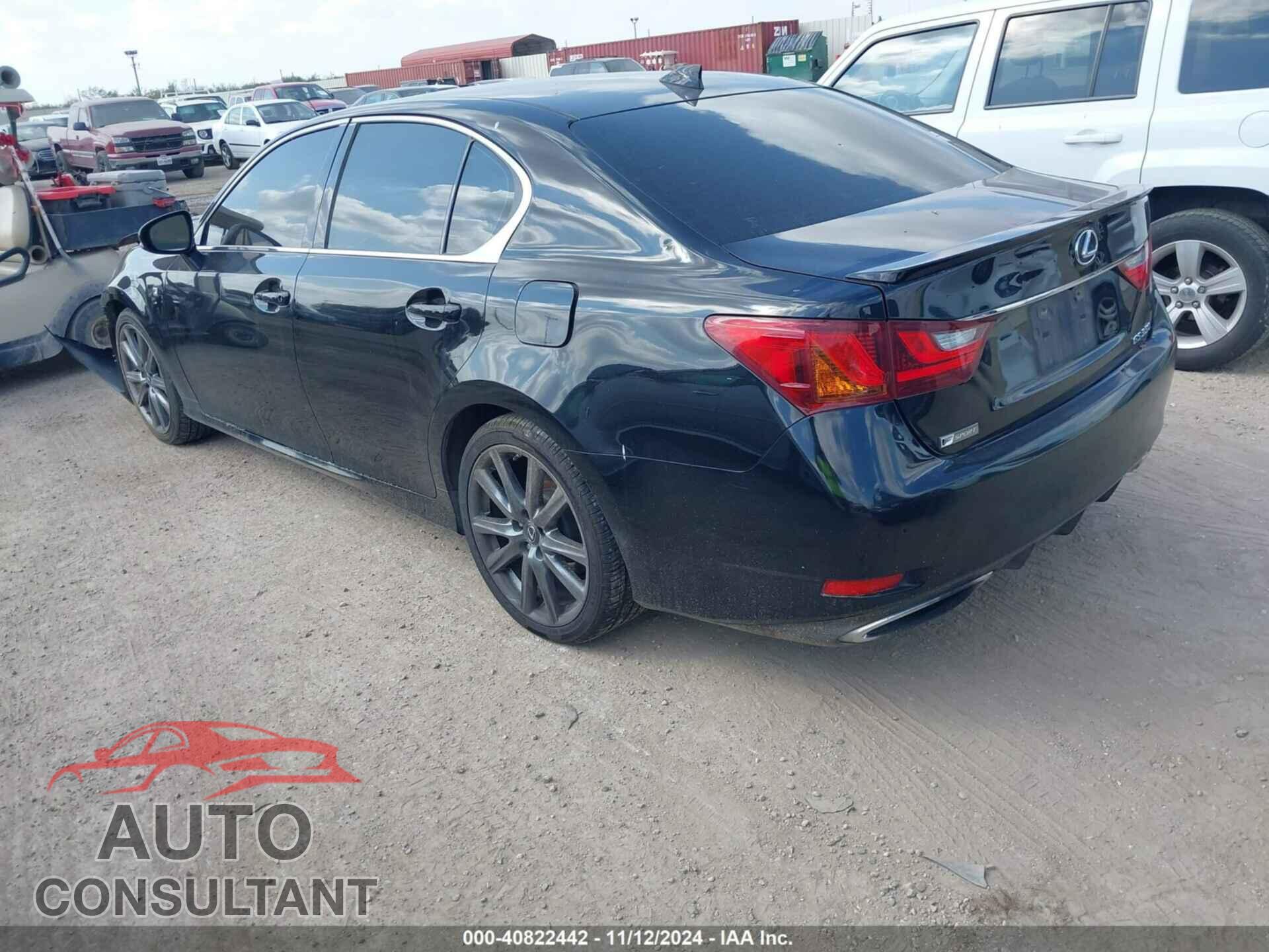 LEXUS GS 2015 - JTHBE1BL1FA005278