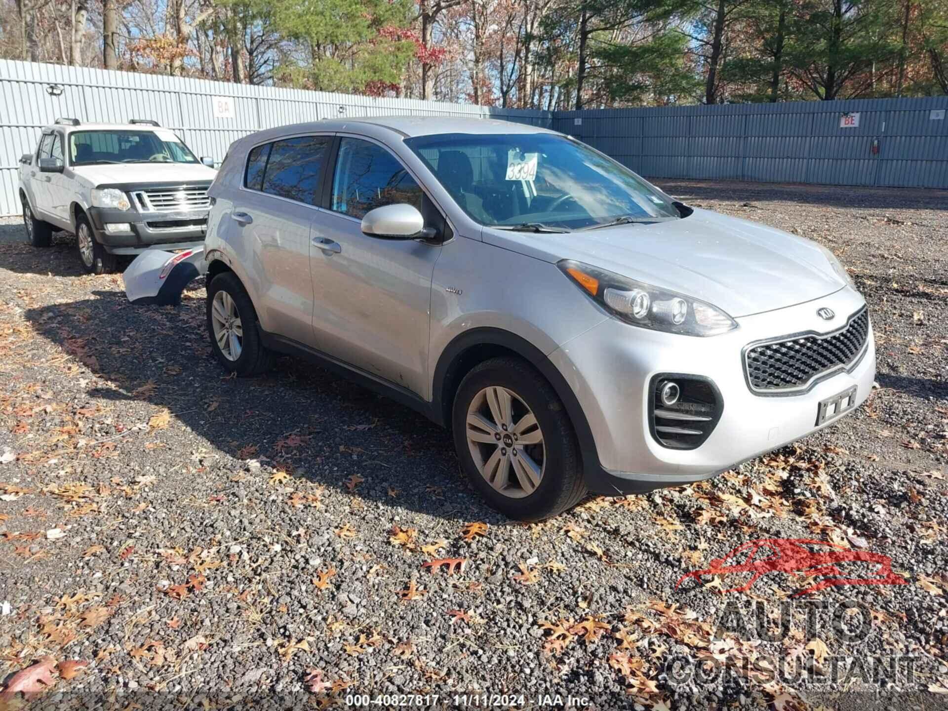 KIA SPORTAGE 2018 - KNDPMCACXJ7310730