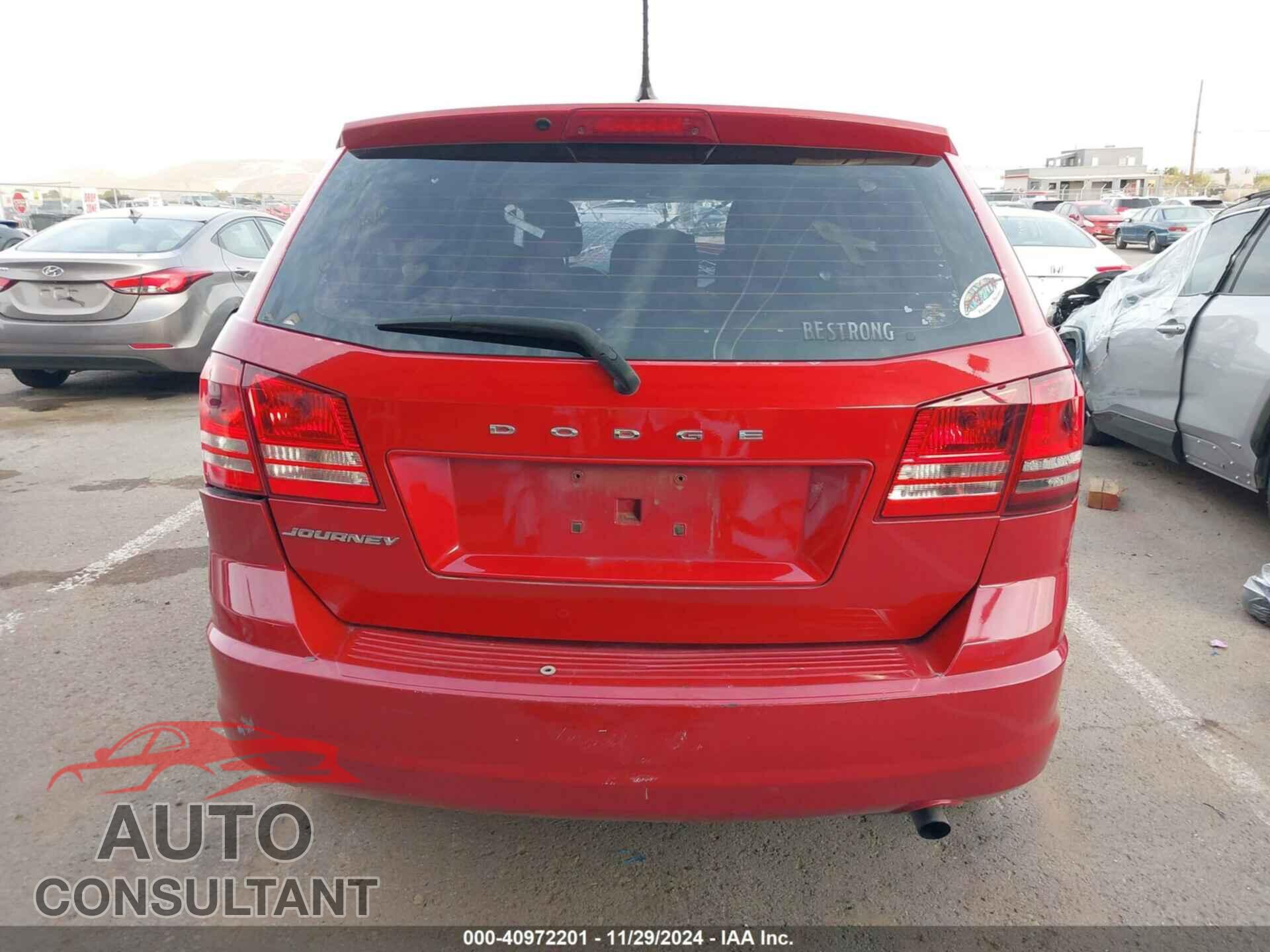 DODGE JOURNEY 2015 - 3C4PDCAB6FT737073