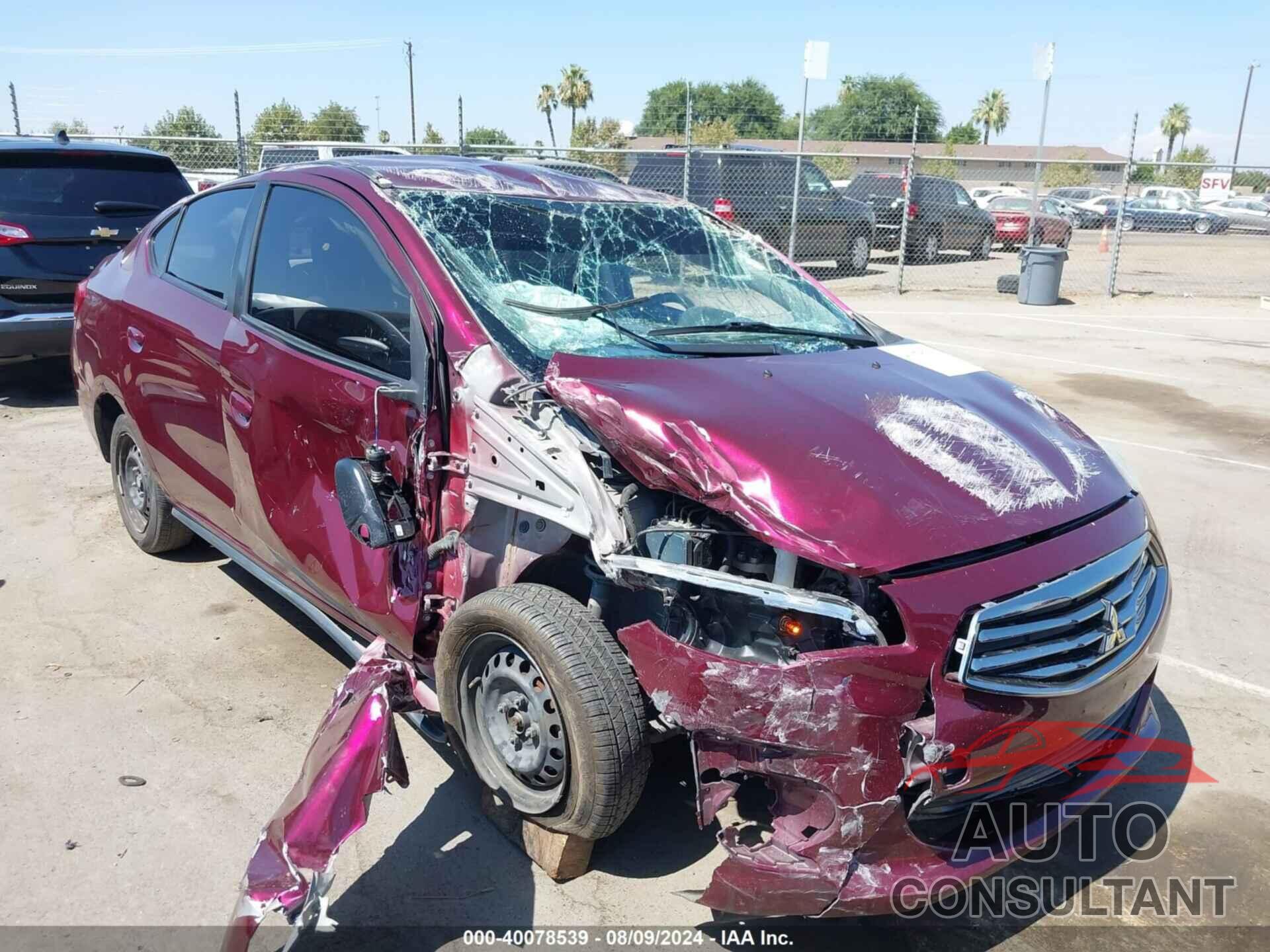 MITSUBISHI MIRAGE G4 2019 - ML32F3FJ9KHF05571