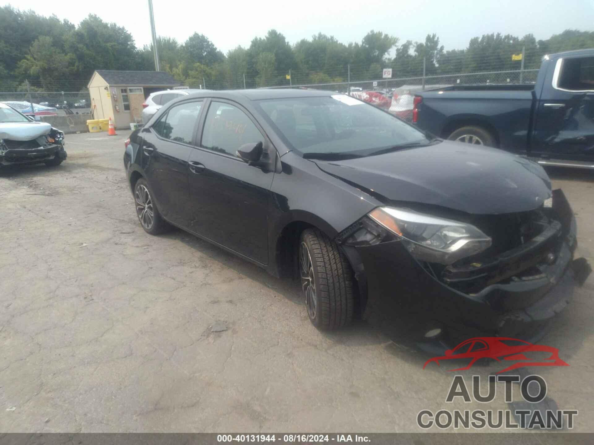 TOYOTA COROLLA 2016 - 2T1BURHE1GC542127