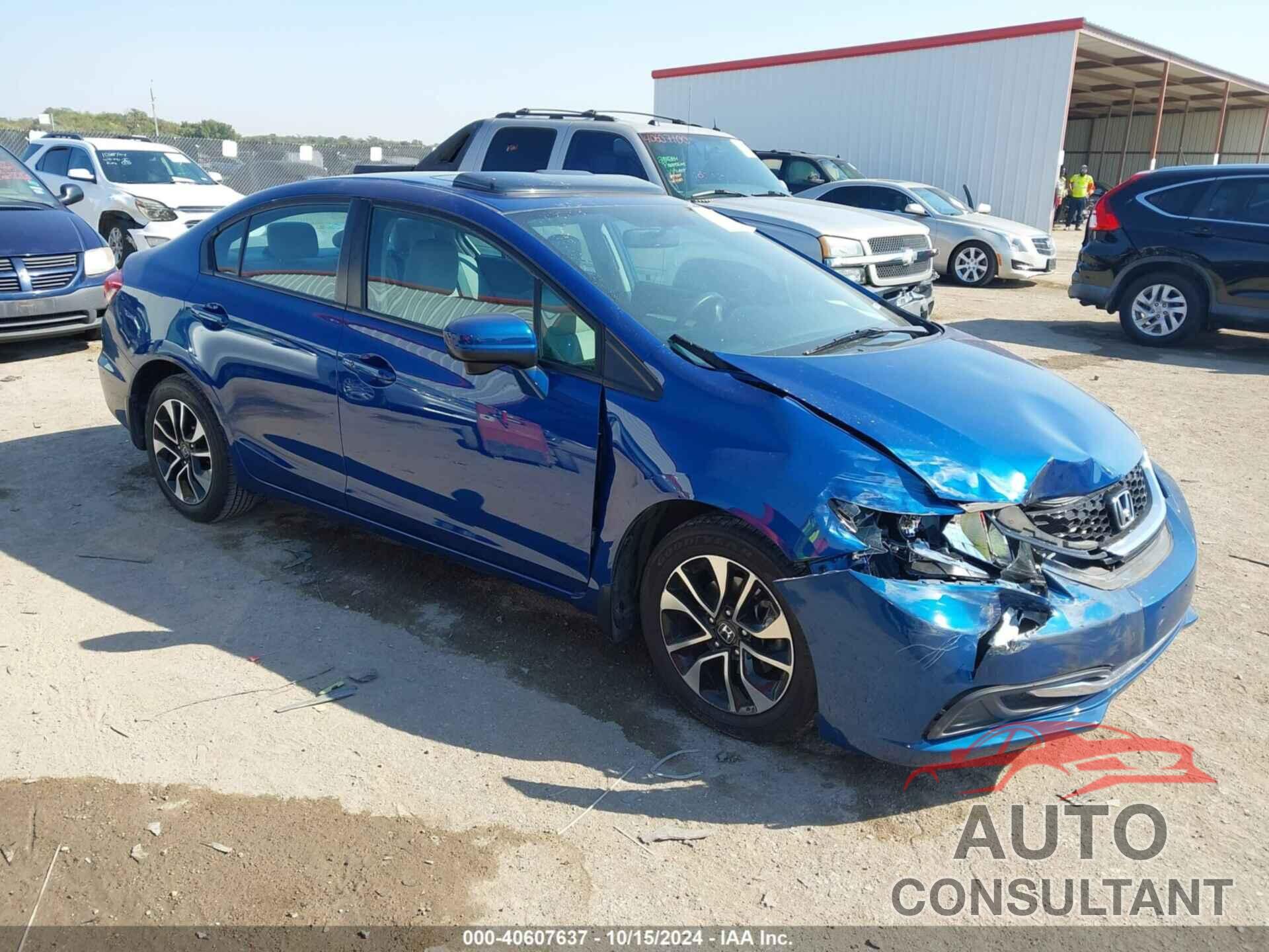 HONDA CIVIC 2014 - 19XFB2F86EE072798