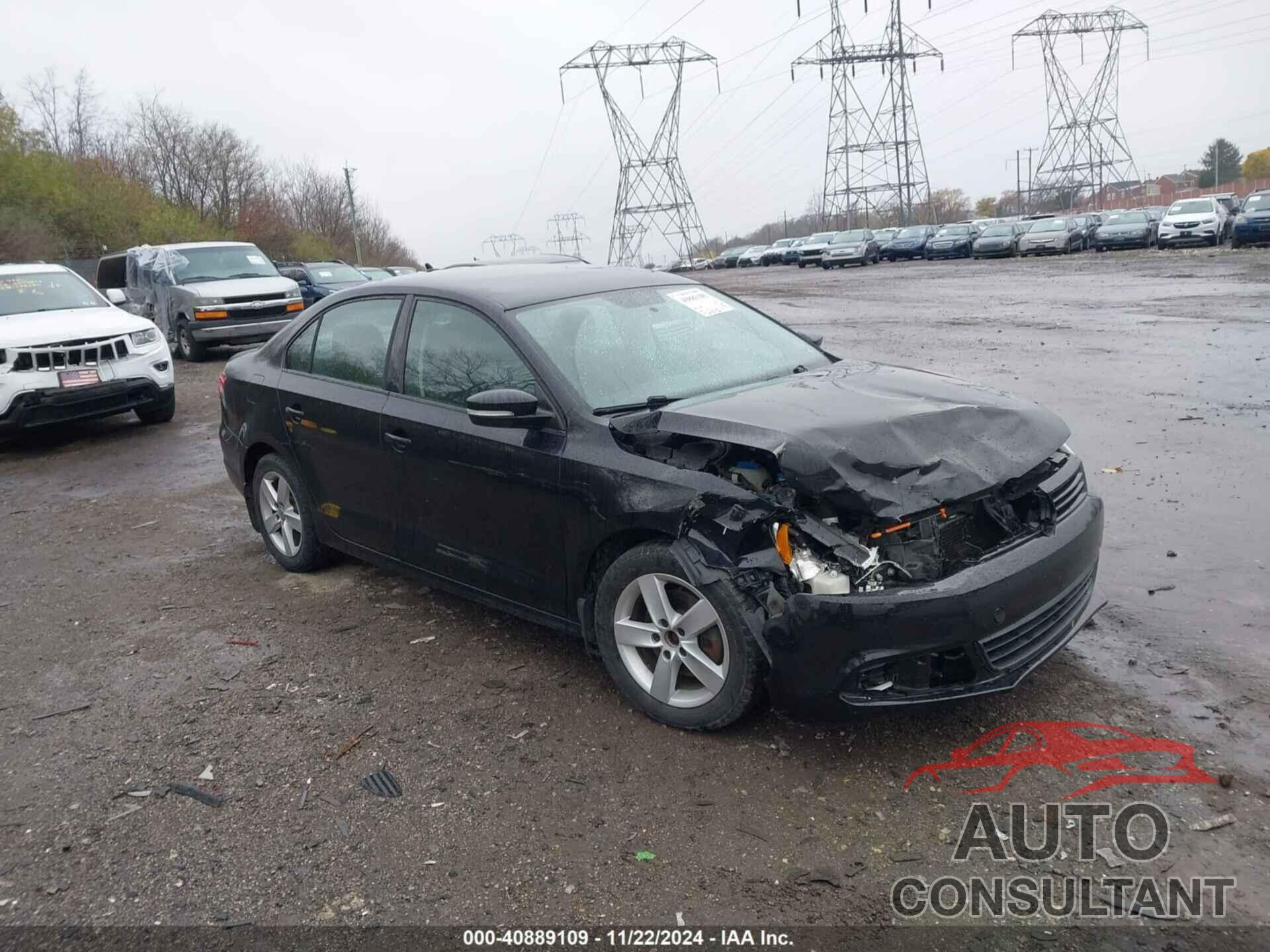 VOLKSWAGEN JETTA 2012 - 3VW3L7AJ6CM096039