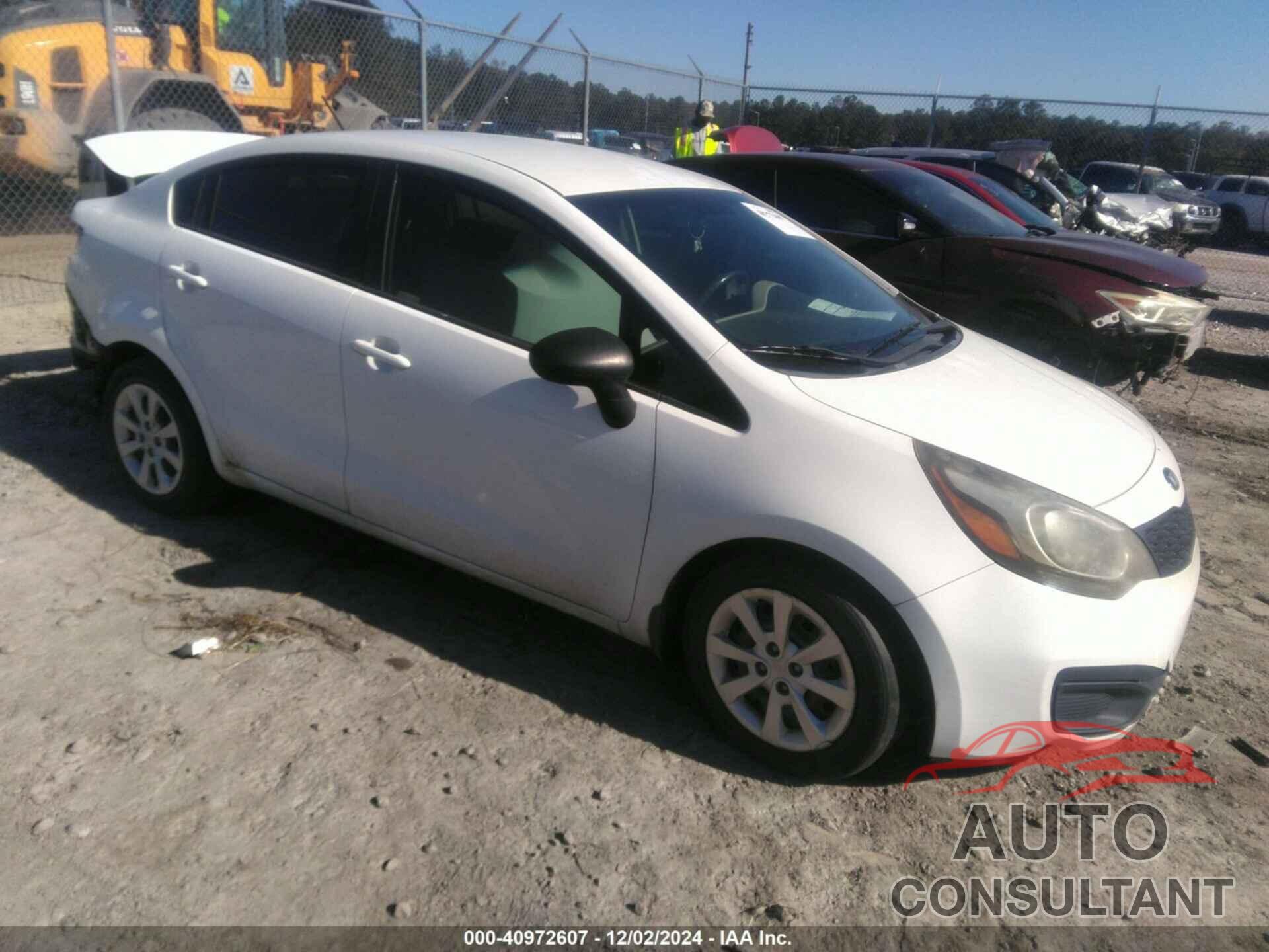 KIA RIO 2013 - KNADM4A38D6302304