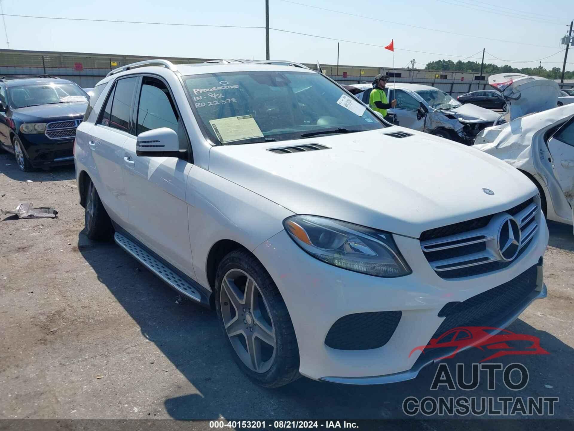 MERCEDES-BENZ GLE 350 2016 - 4JGDA5JB9GA664454