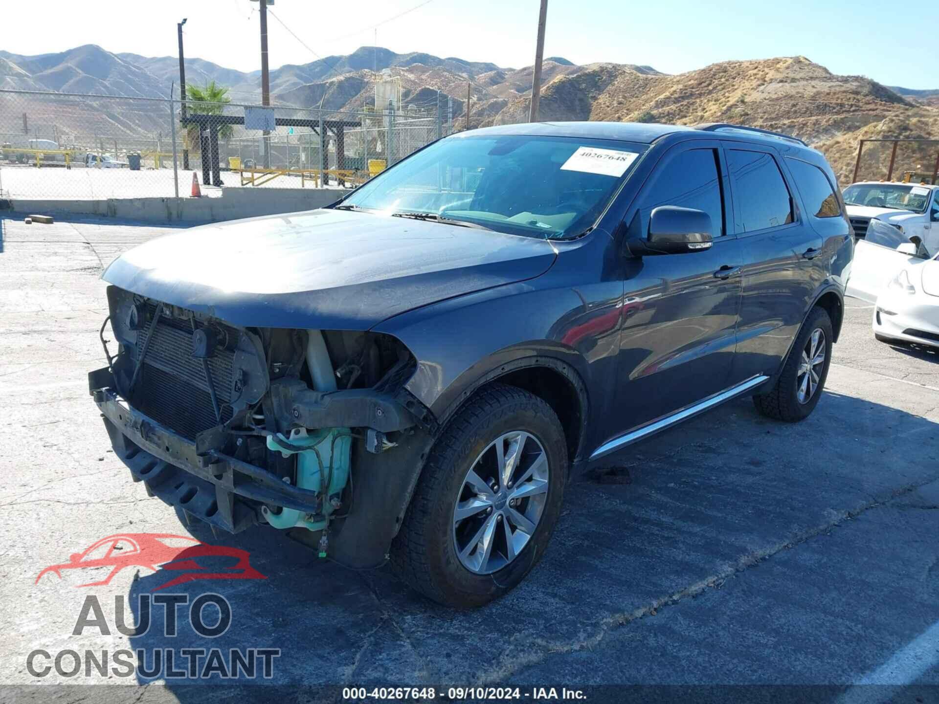 DODGE DURANGO 2016 - 1C4RDJDG2GC412843