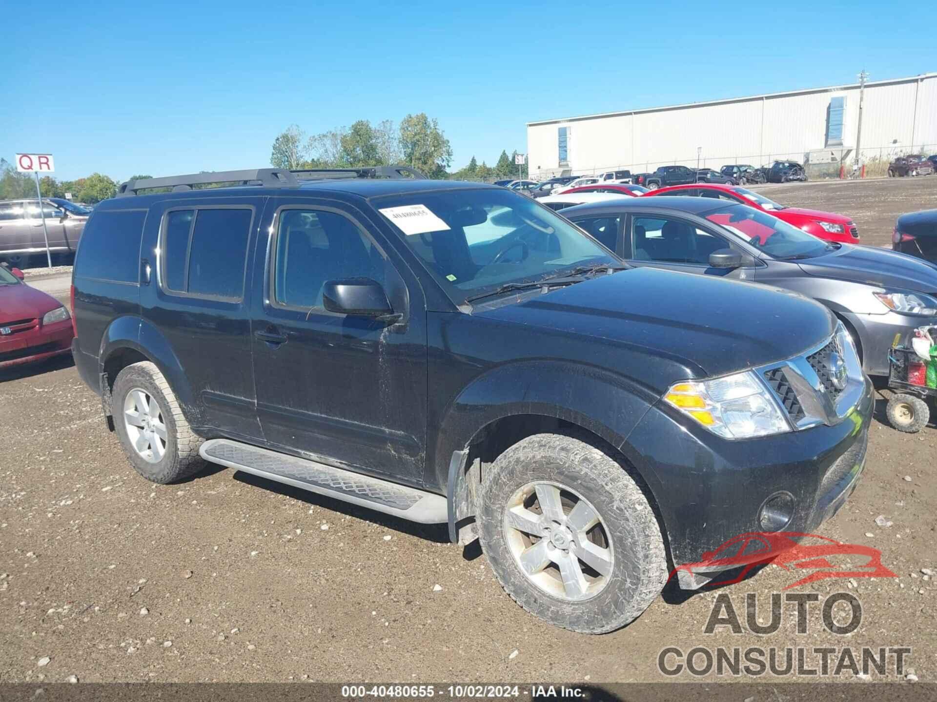 NISSAN PATHFINDER 2012 - 5N1AR1NBXCC613042