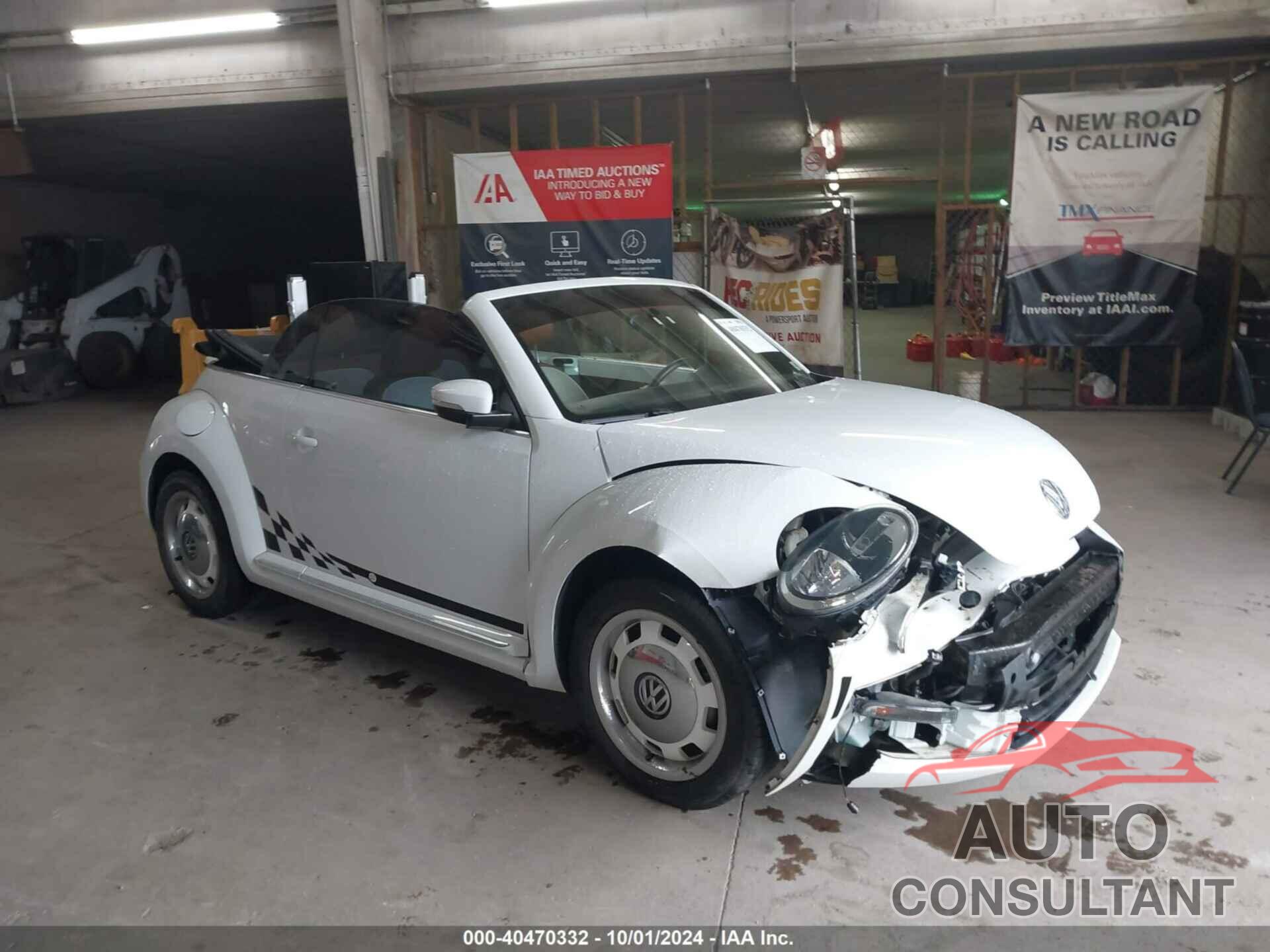 VOLKSWAGEN BEETLE 2015 - 3VW517AT4FM818337