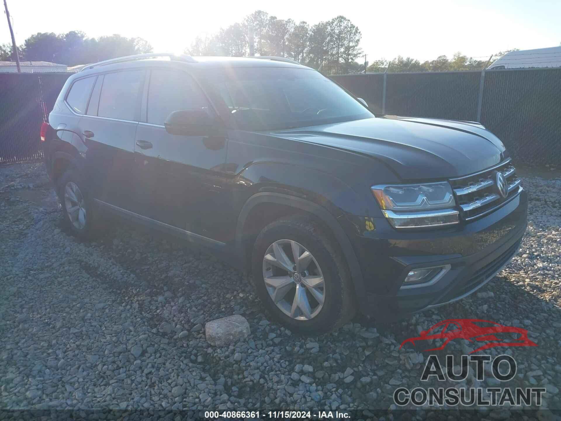 VOLKSWAGEN ATLAS 2018 - 1V2ER2CA8JC506301