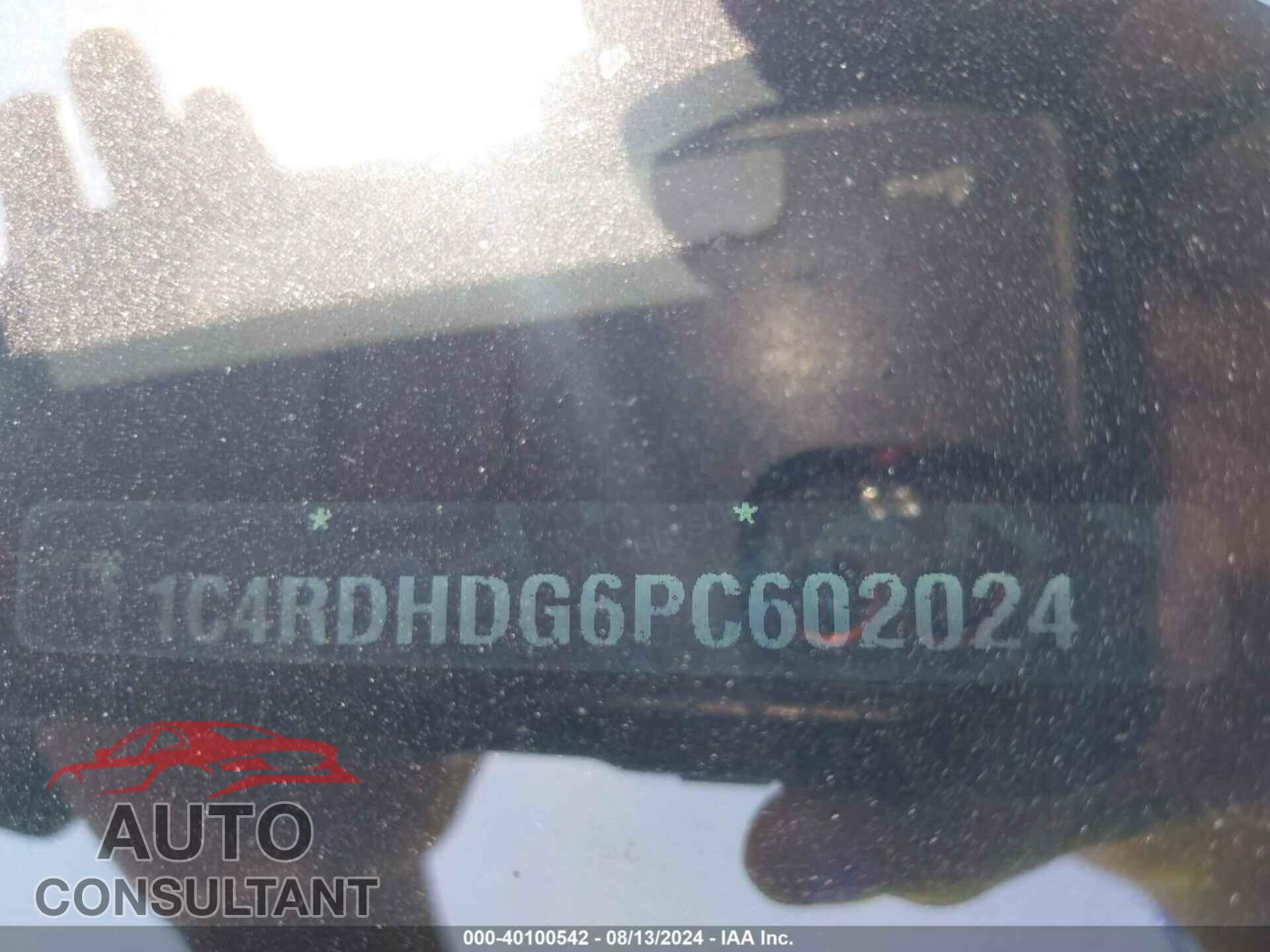 DODGE DURANGO 2023 - 1C4RDHDG6PC602024