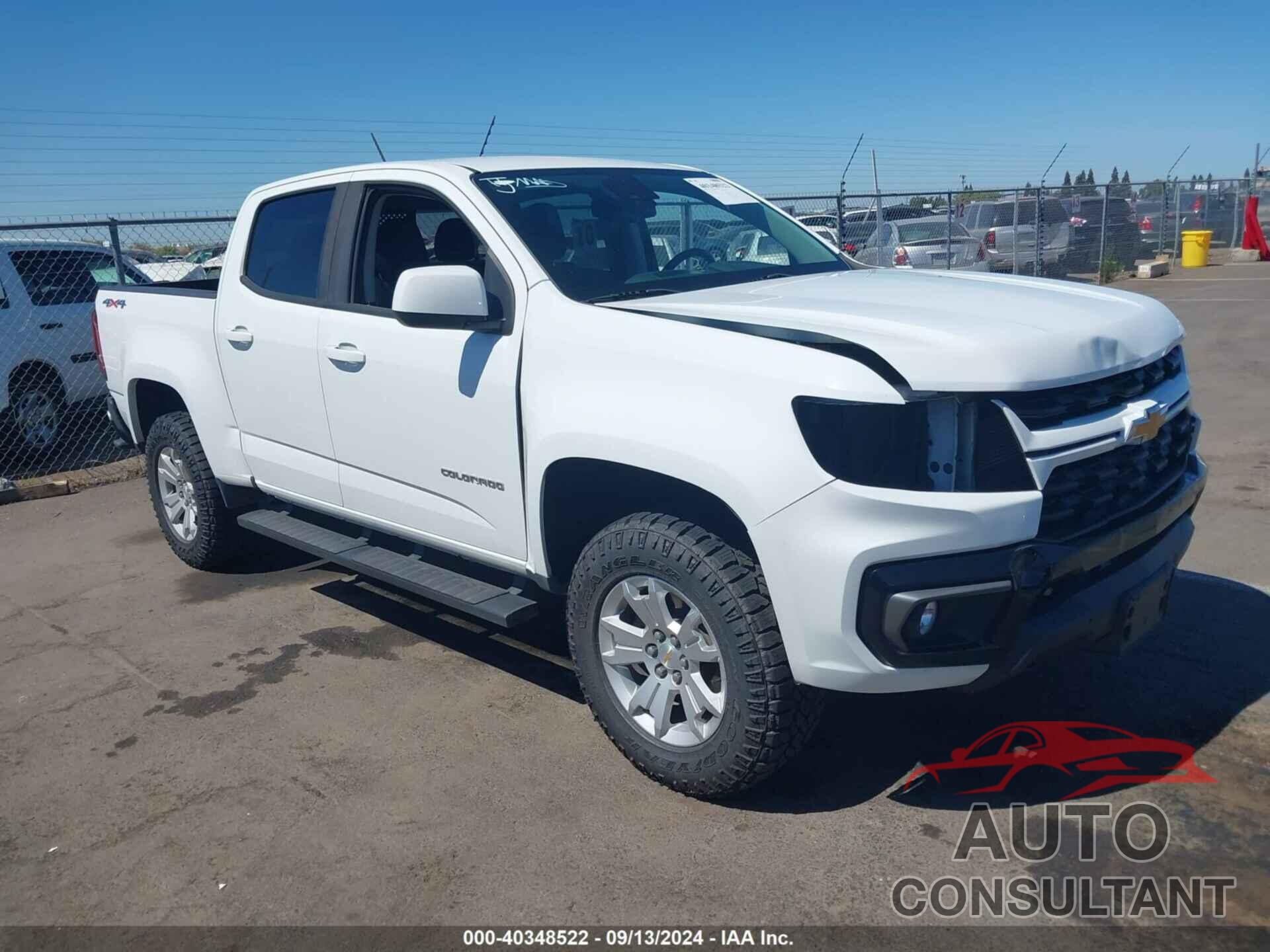 CHEVROLET COLORADO 2021 - 1GCGTCEN1M1117372