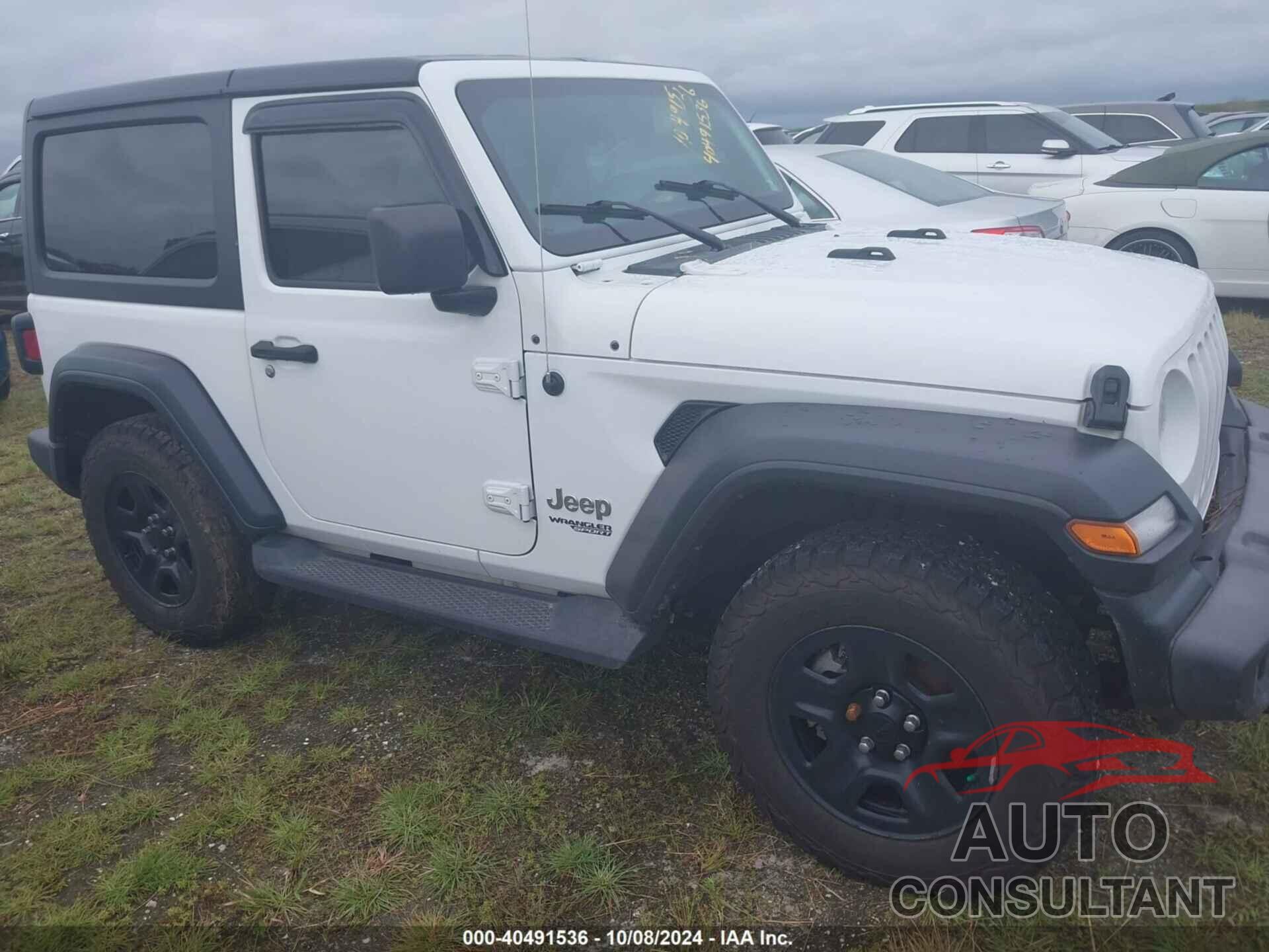 JEEP WRANGLER 2018 - 1C4GJXAN9JW200341
